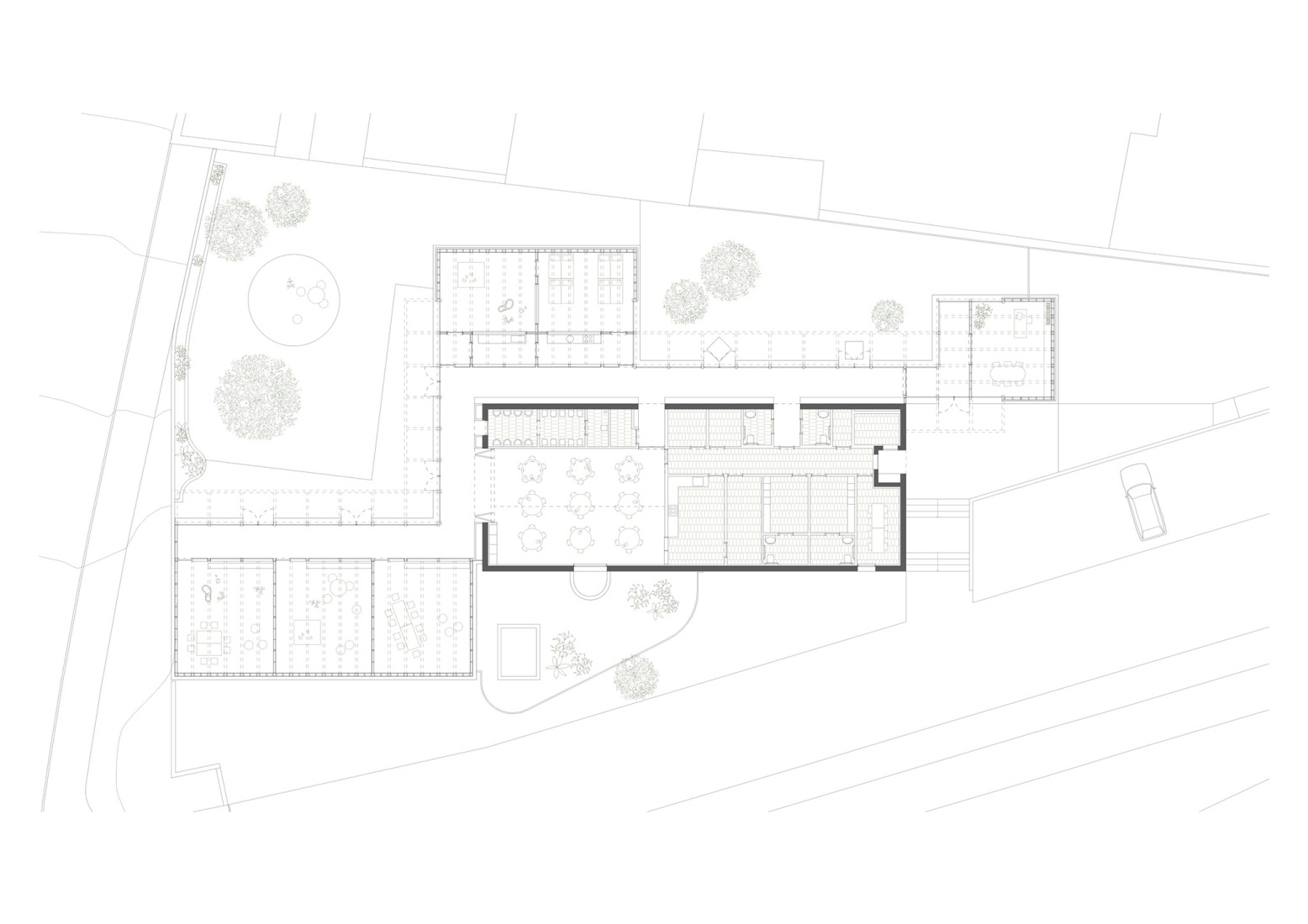 Ground floor plan. "Creche Modular em Madeira" by depA.