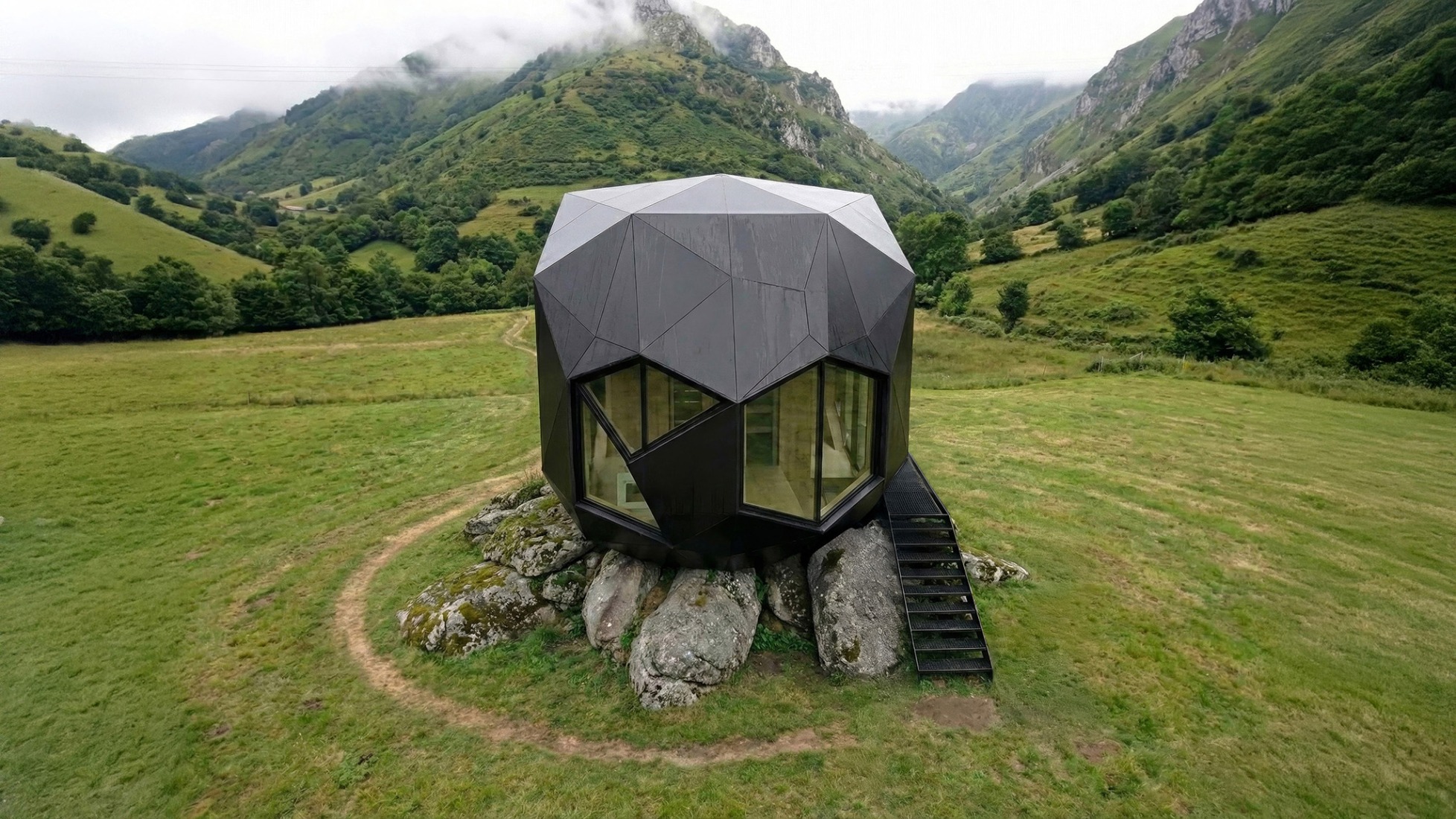 Imagen de prototipo. Exposición «La revuelta y la nieve» por Dionisio González. Fotografía por Dionisio González.