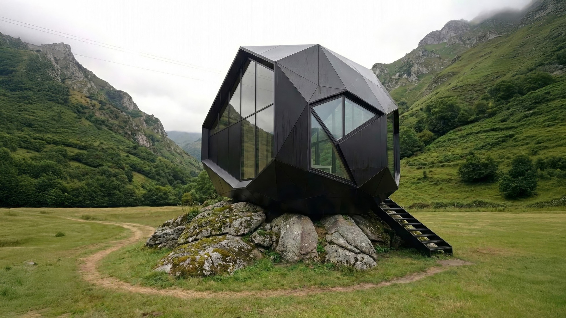 Imagen de prototipo. Exposición «La revuelta y la nieve» por Dionisio González. Fotografía por Dionisio González.