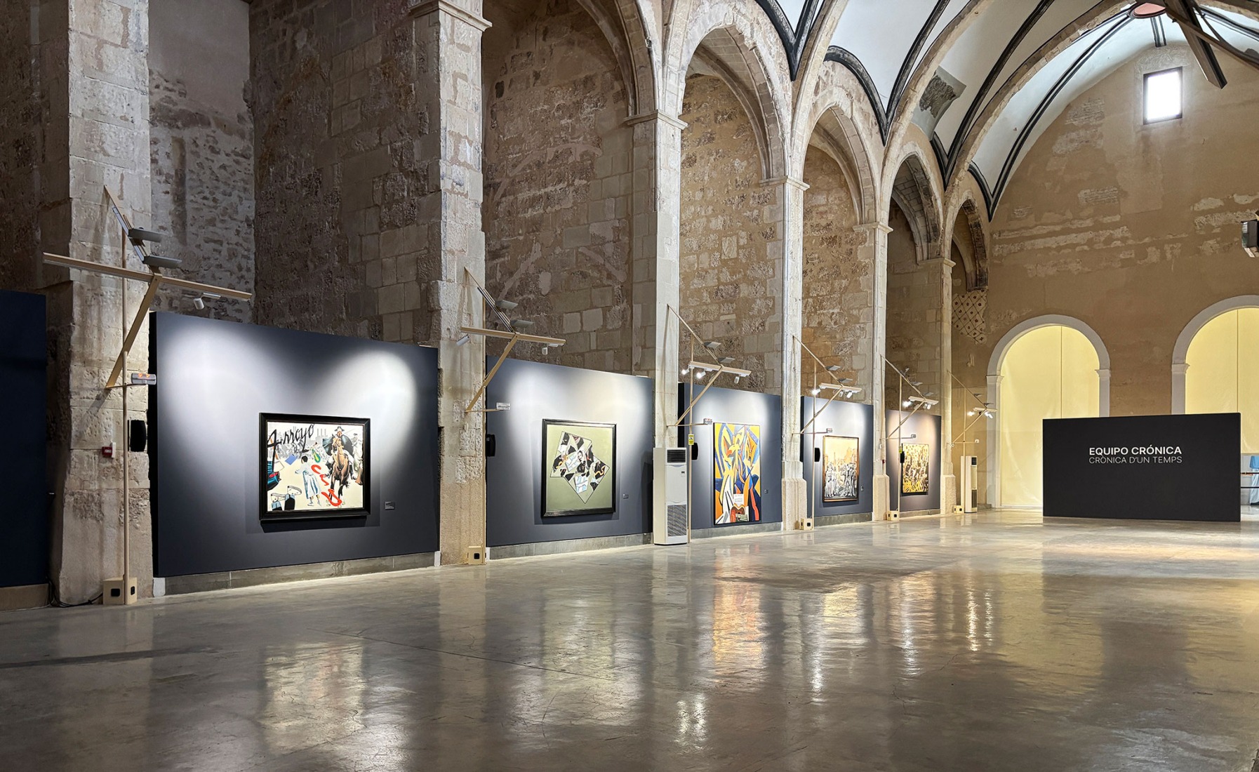 «Equipo Crónica, Crónica de un tiempo», exposición en Sant Domènec, Xàtiva.