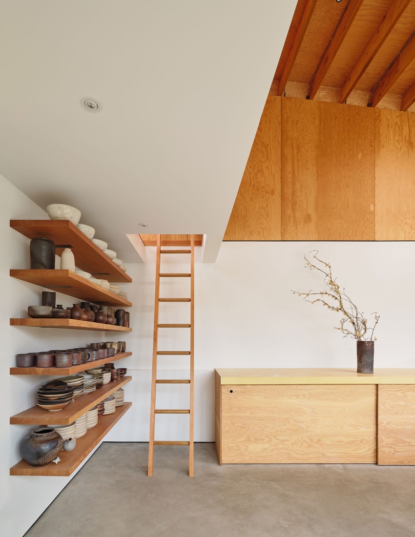 Ceramics Studio by GO'C. Photograph by Kevin Scott.