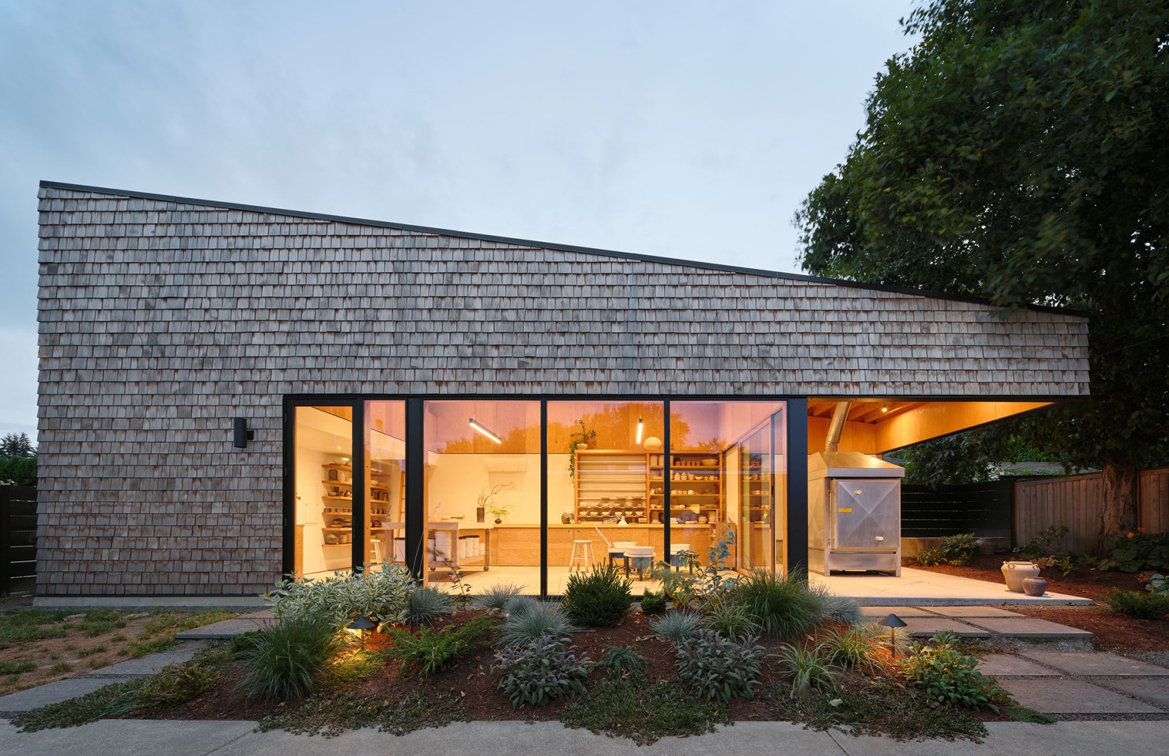 Ceramics Studio by GO'C. Photograph by Kevin Scott.