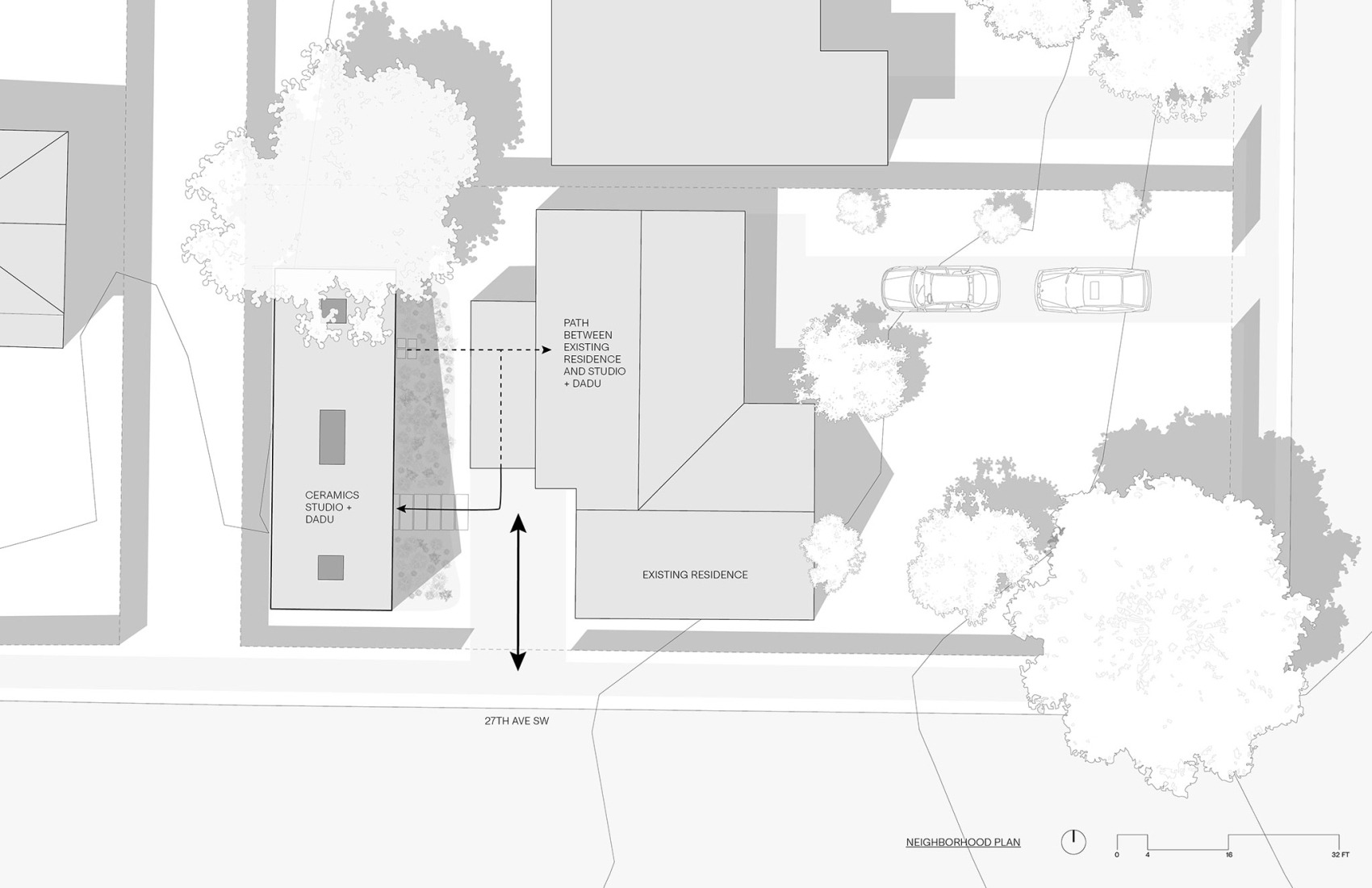 Site plan. Ceramics Studio by GO'C.