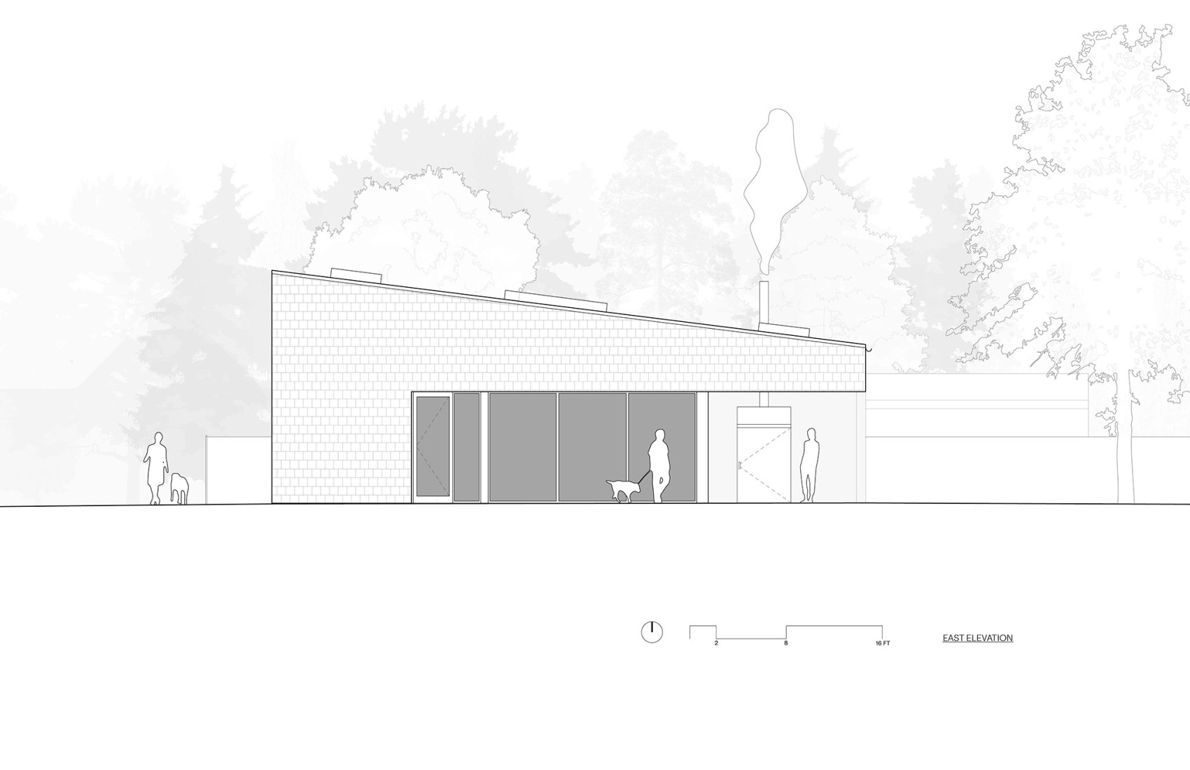 Elevation. Ceramics Studio by GO'C. 