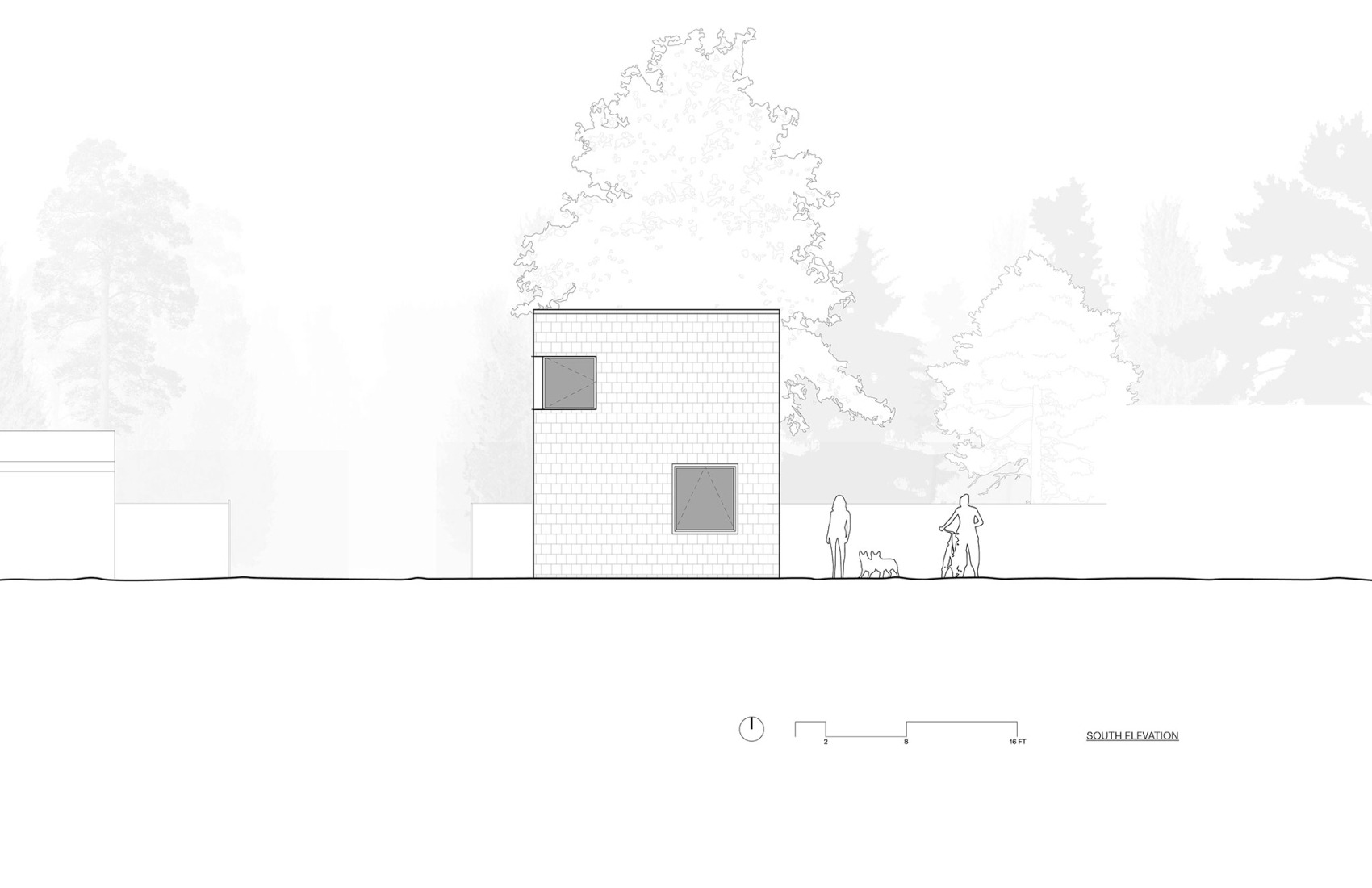 Elevation. Ceramics Studio by GO'C. 