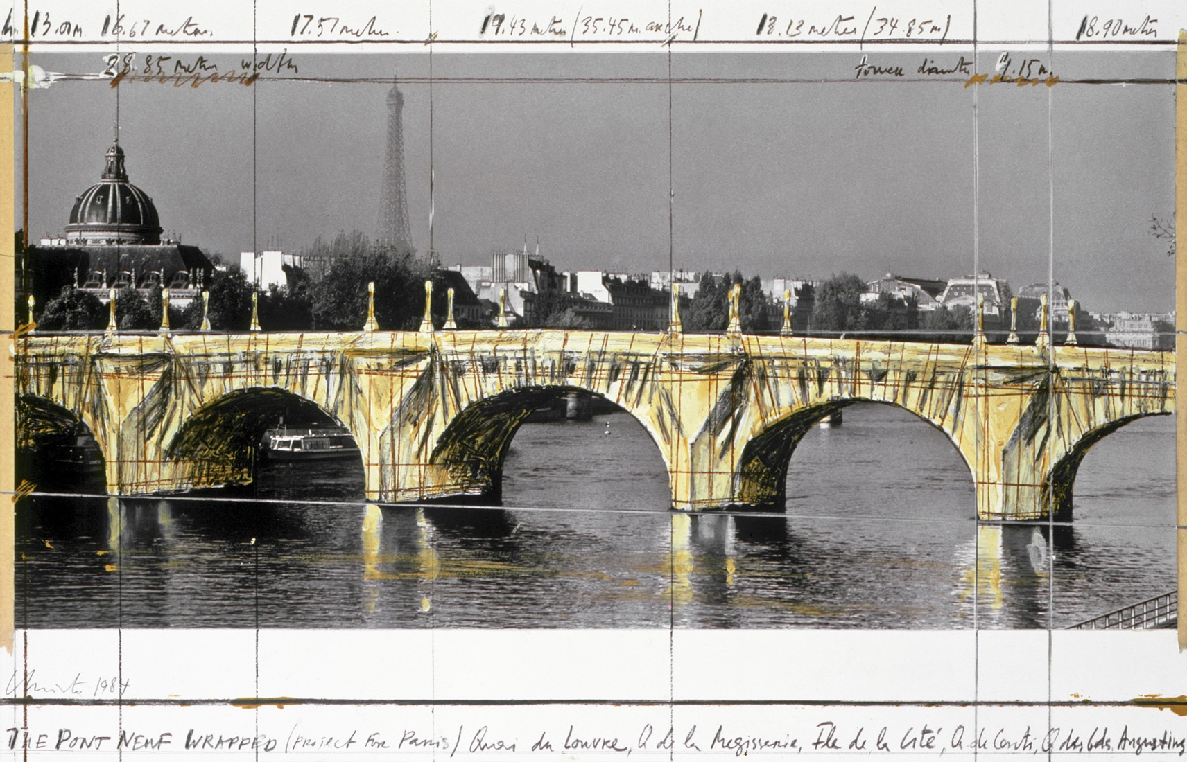 Map of viewpoints at "La Caverne du Pont Neuf". Image courtesy by Atelier JR.