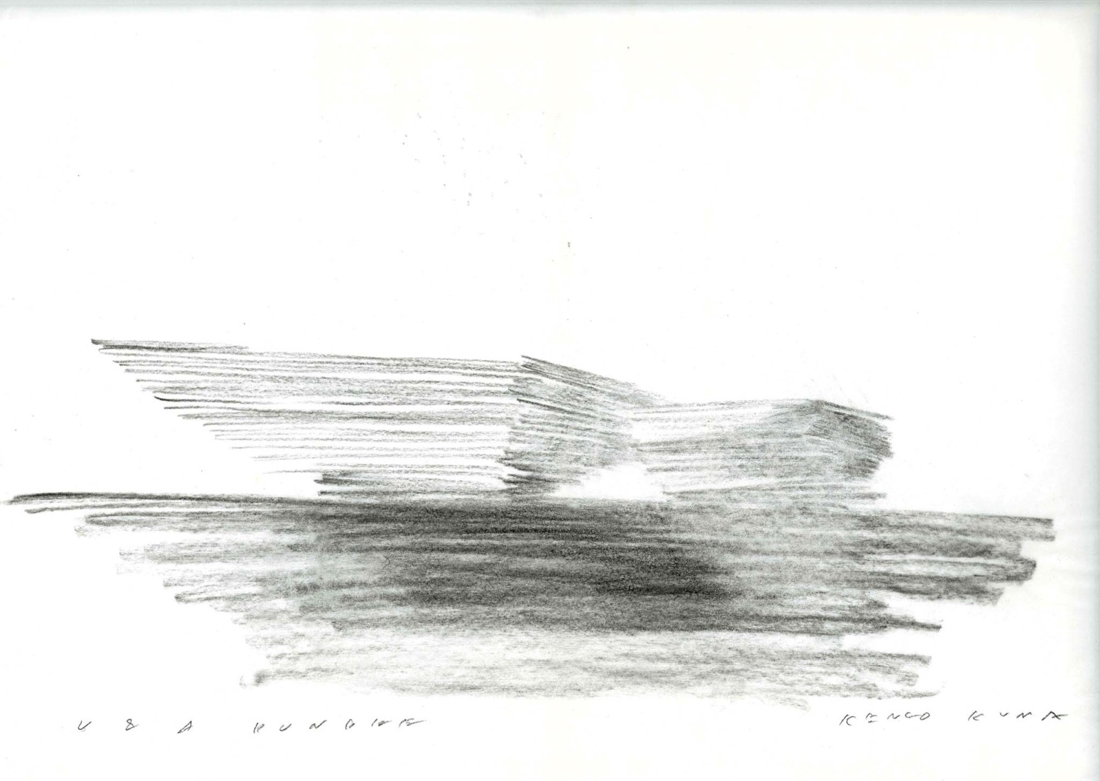 V&A Dundee / Boceto. Kengo Kuma – El flujo de las líneas a través de la mirada de Erieta Attali.