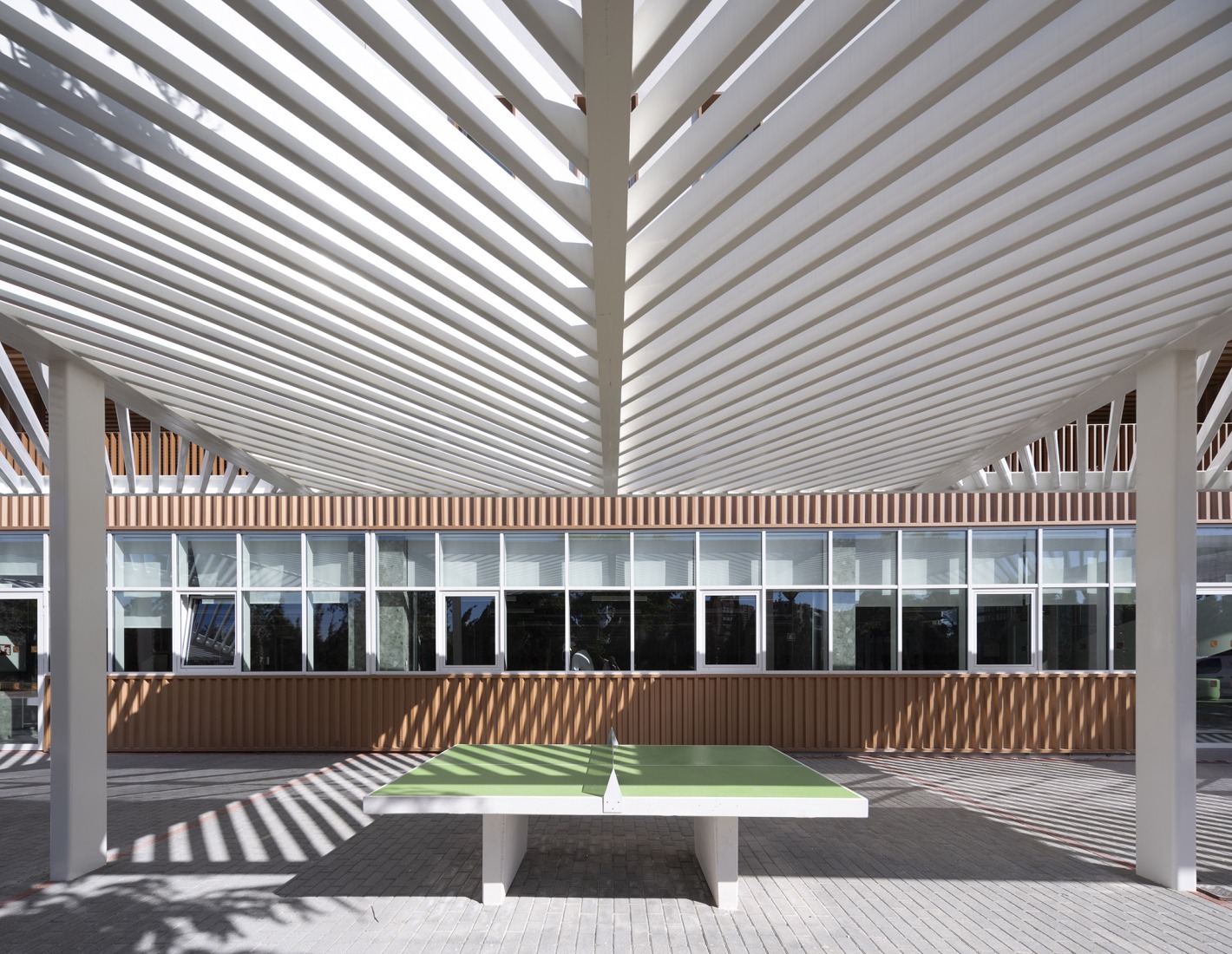 Student residence in Burjassot by Martín Lejarraga Oficina de Arquitectura. Photograph by David Frutos.