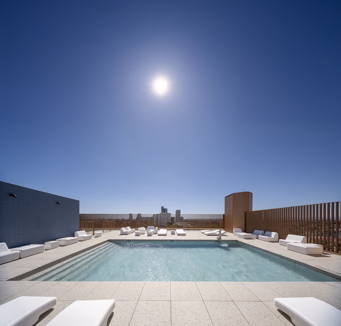 Student residence in Burjassot by Martín Lejarraga Oficina de Arquitectura. Photograph by David Frutos.