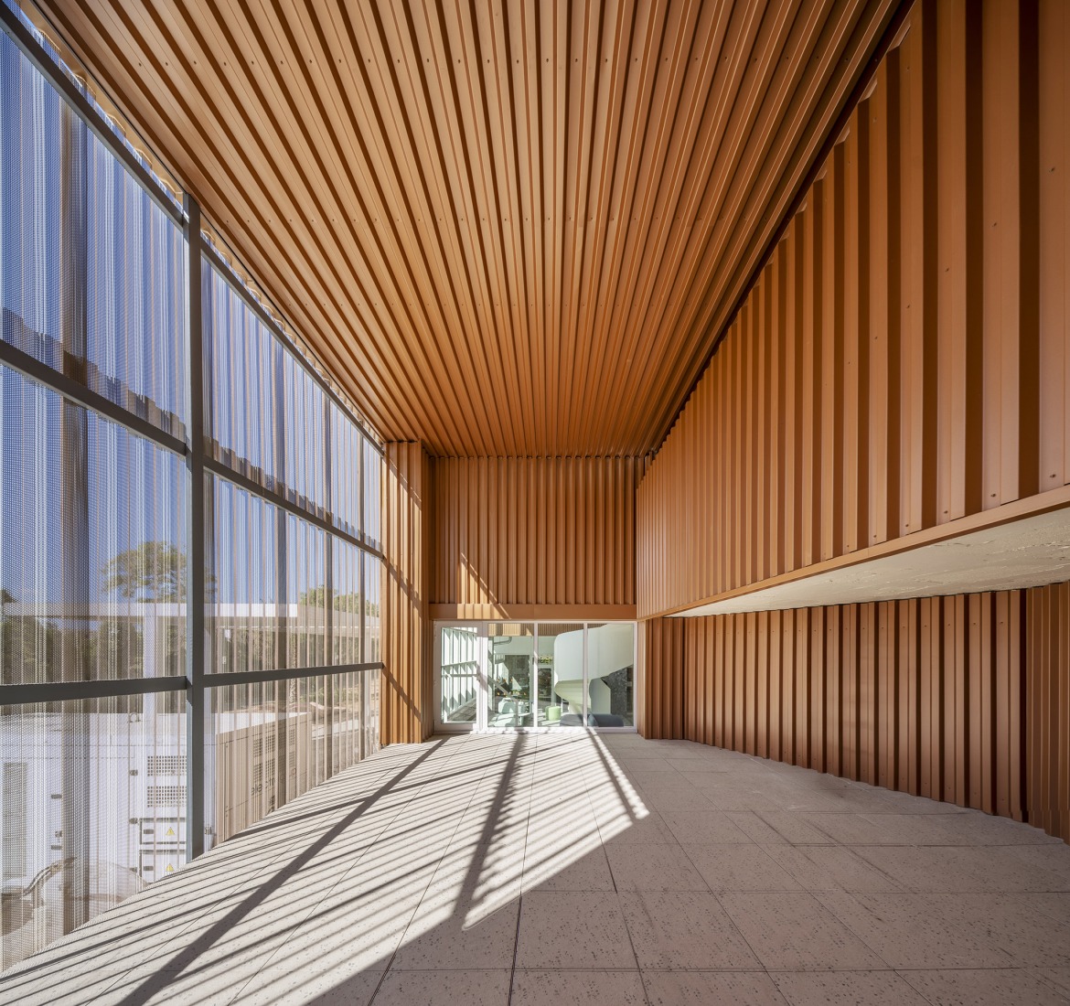 Student residence in Burjassot by Martín Lejarraga Oficina de Arquitectura. Photograph by David Frutos.