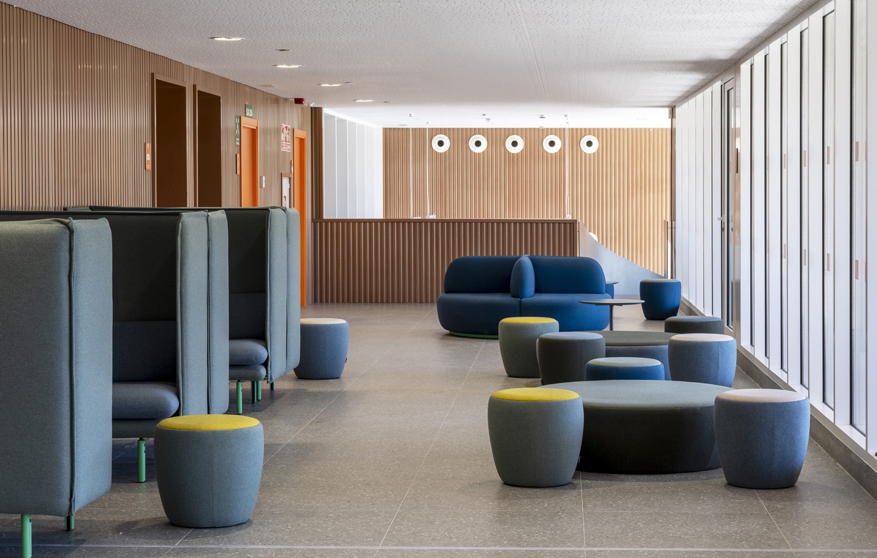 Student residence in Burjassot by Martín Lejarraga Oficina de Arquitectura. Photograph by David Frutos.