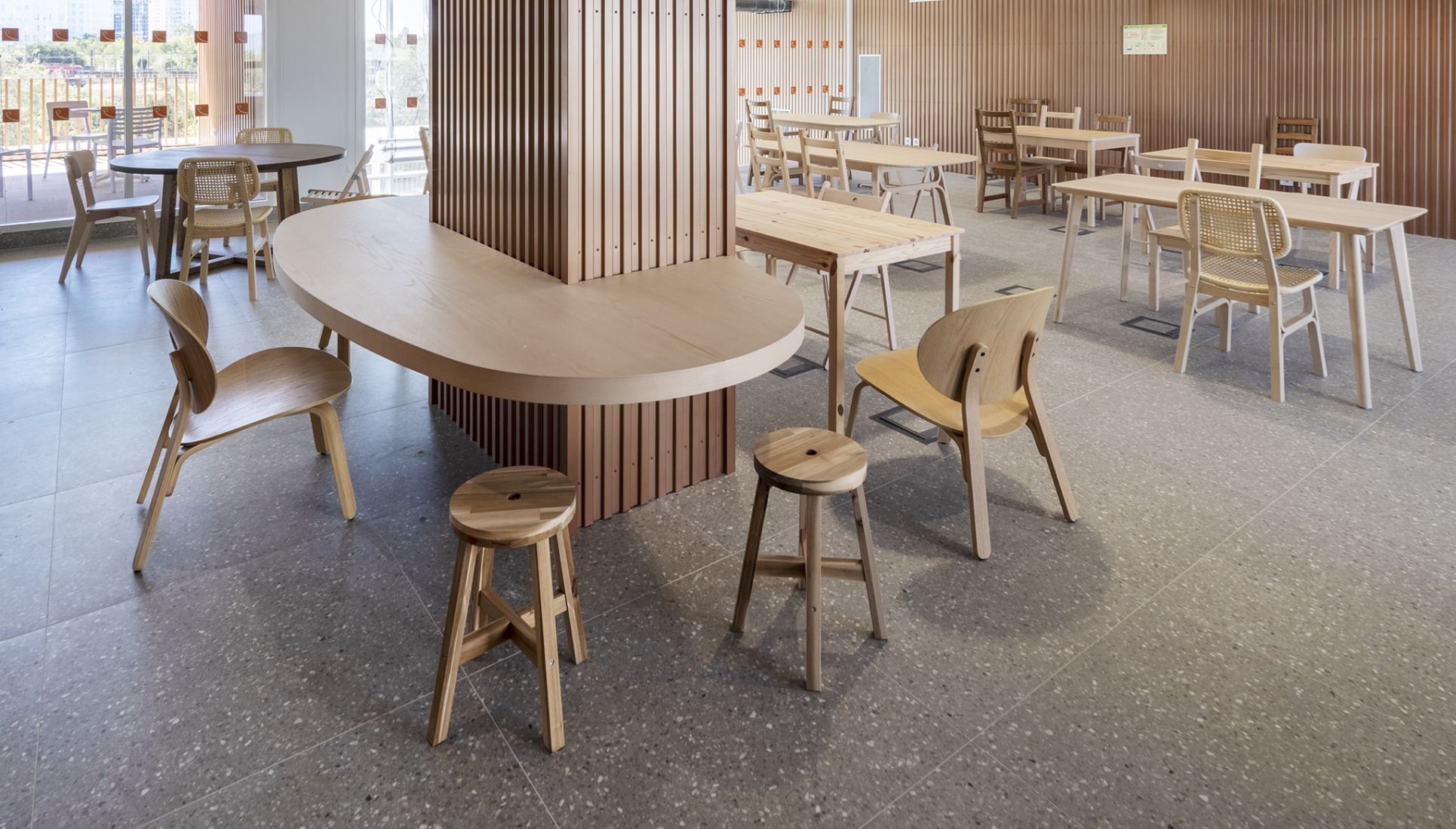 Student residence in Burjassot by Martín Lejarraga Oficina de Arquitectura. Photograph by David Frutos.