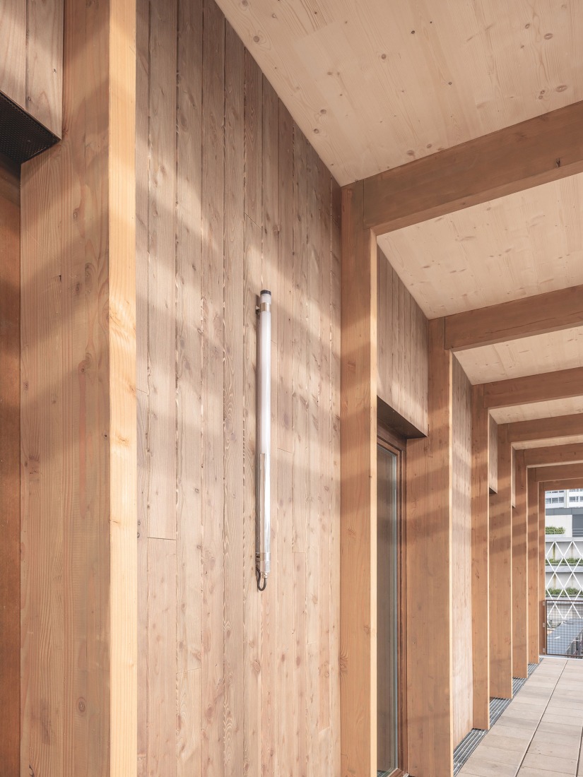 Pabellón Keller por nunc architectes. Fotografía por Luc Boegly.