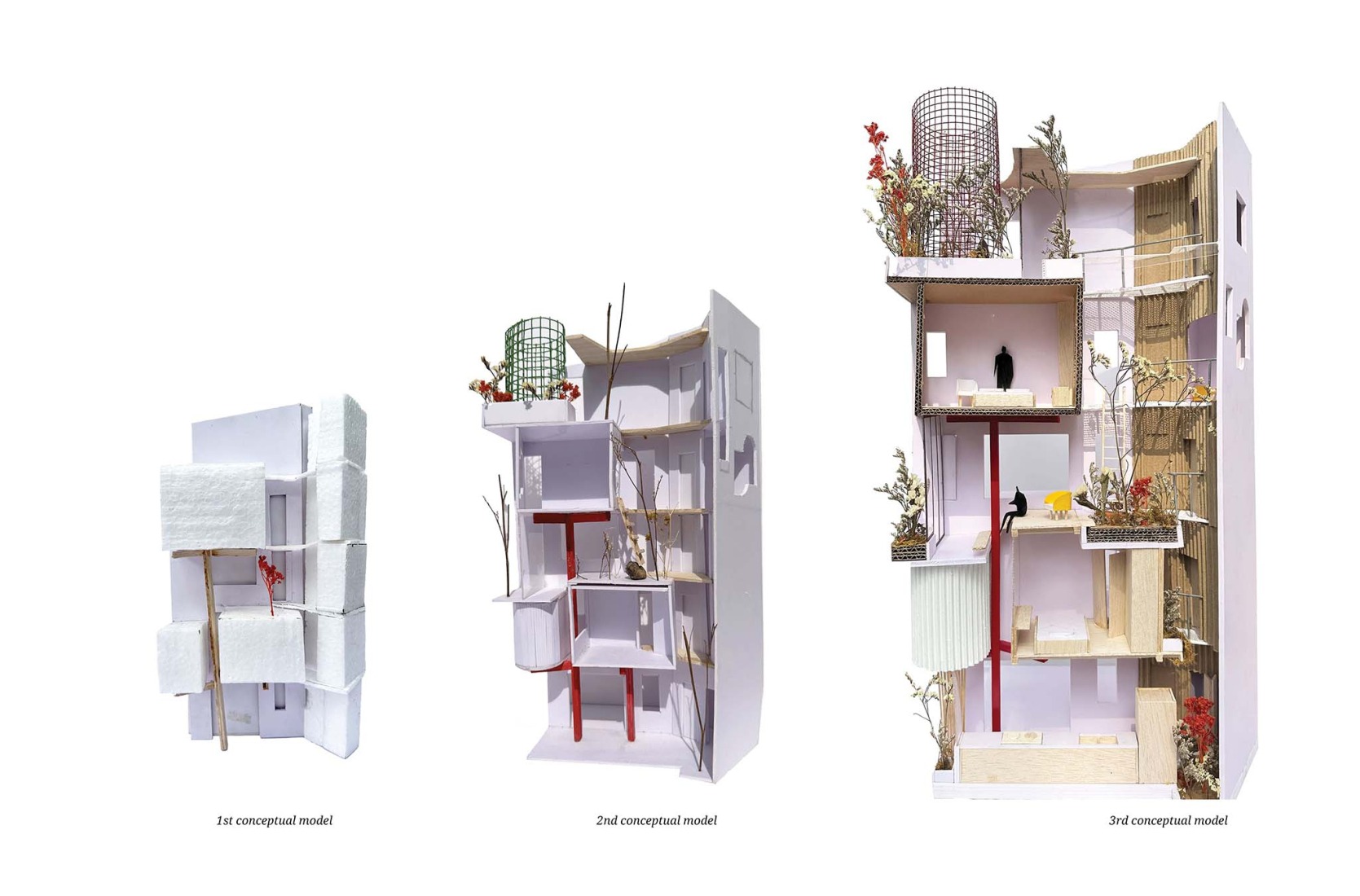Model. TH+ house by ODDO architects.