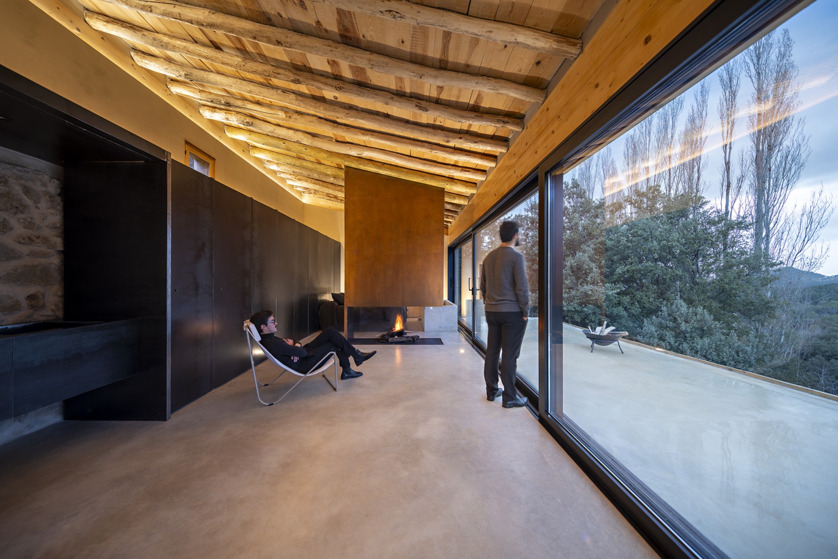 Experimental shelter by SANTZO arquitectos. Photograph by Javier Callejas Sevilla.