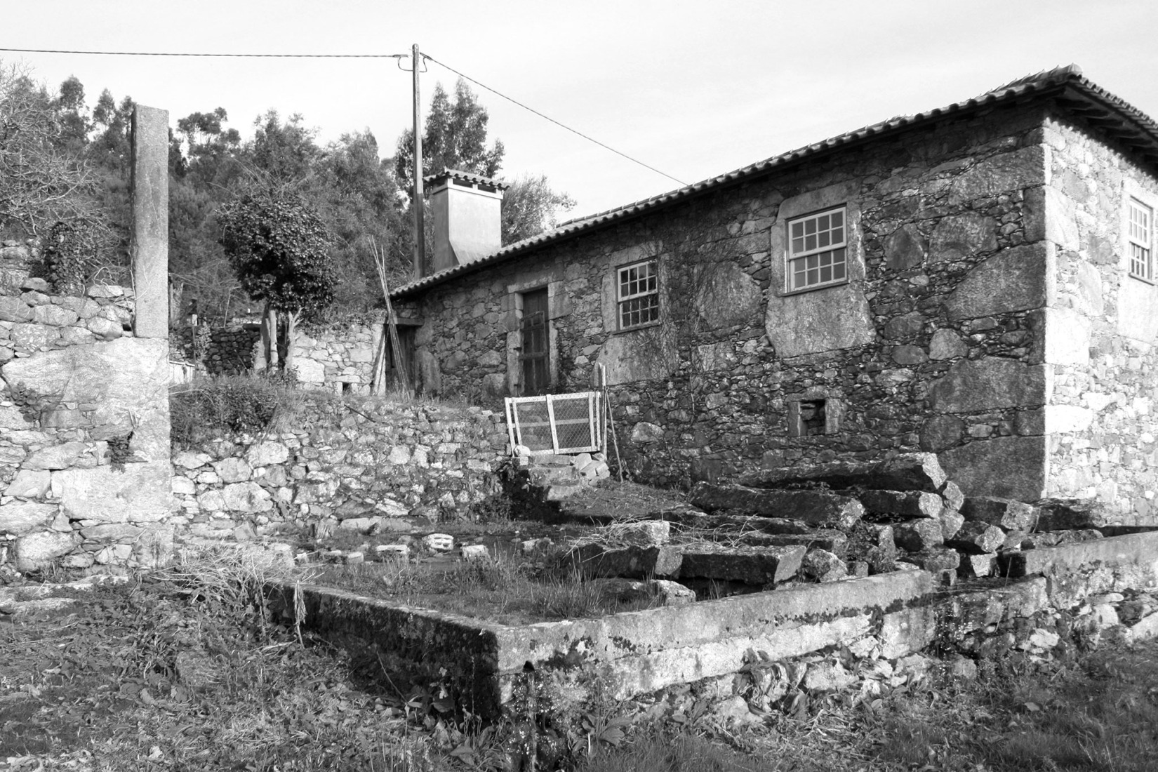 Estado previo. Hotel de la casa de los cerezos por Tiago do Vale Arquitectos.