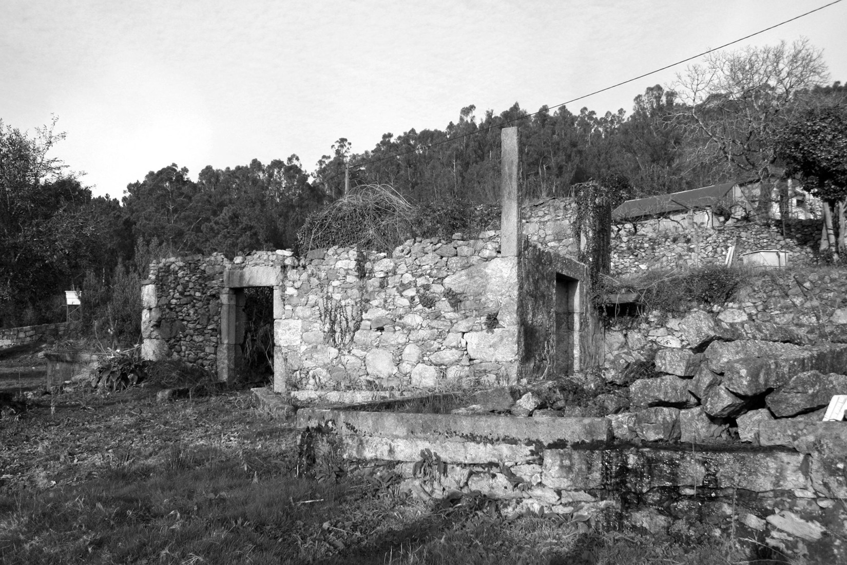 Estado previo. Hotel de la casa de los cerezos por Tiago do Vale Arquitectos.