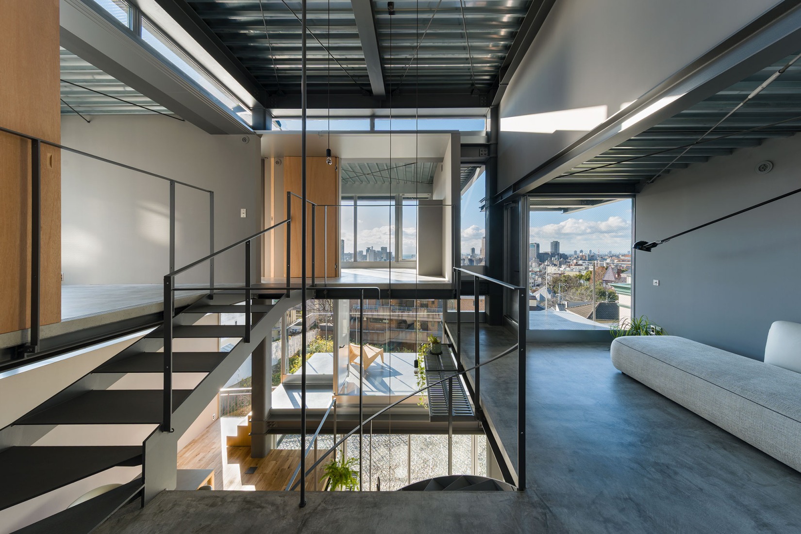 House in Kitano by Tomohiro Hata Architect & Associates. Photograph by Toshiyuki Yano.