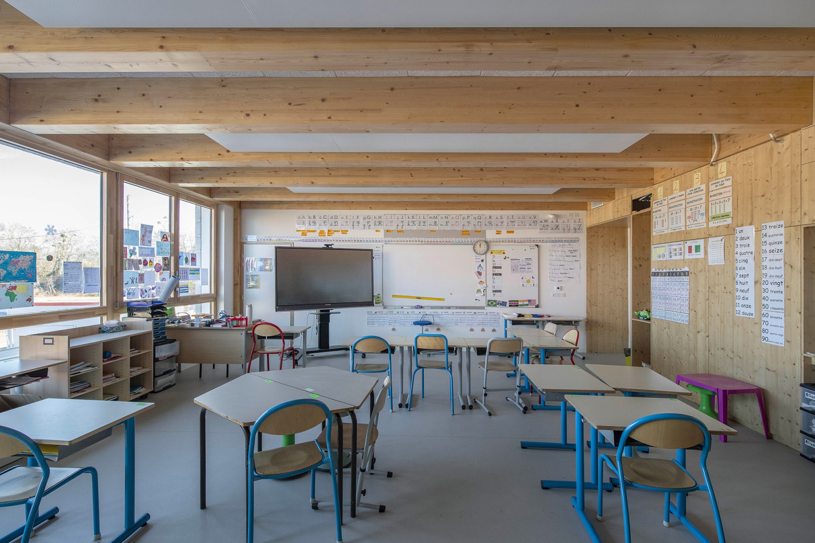 Escuela Missak y Mélinée Manouchian por Tracks Architectes. Fotografía por Guillaume Amat.