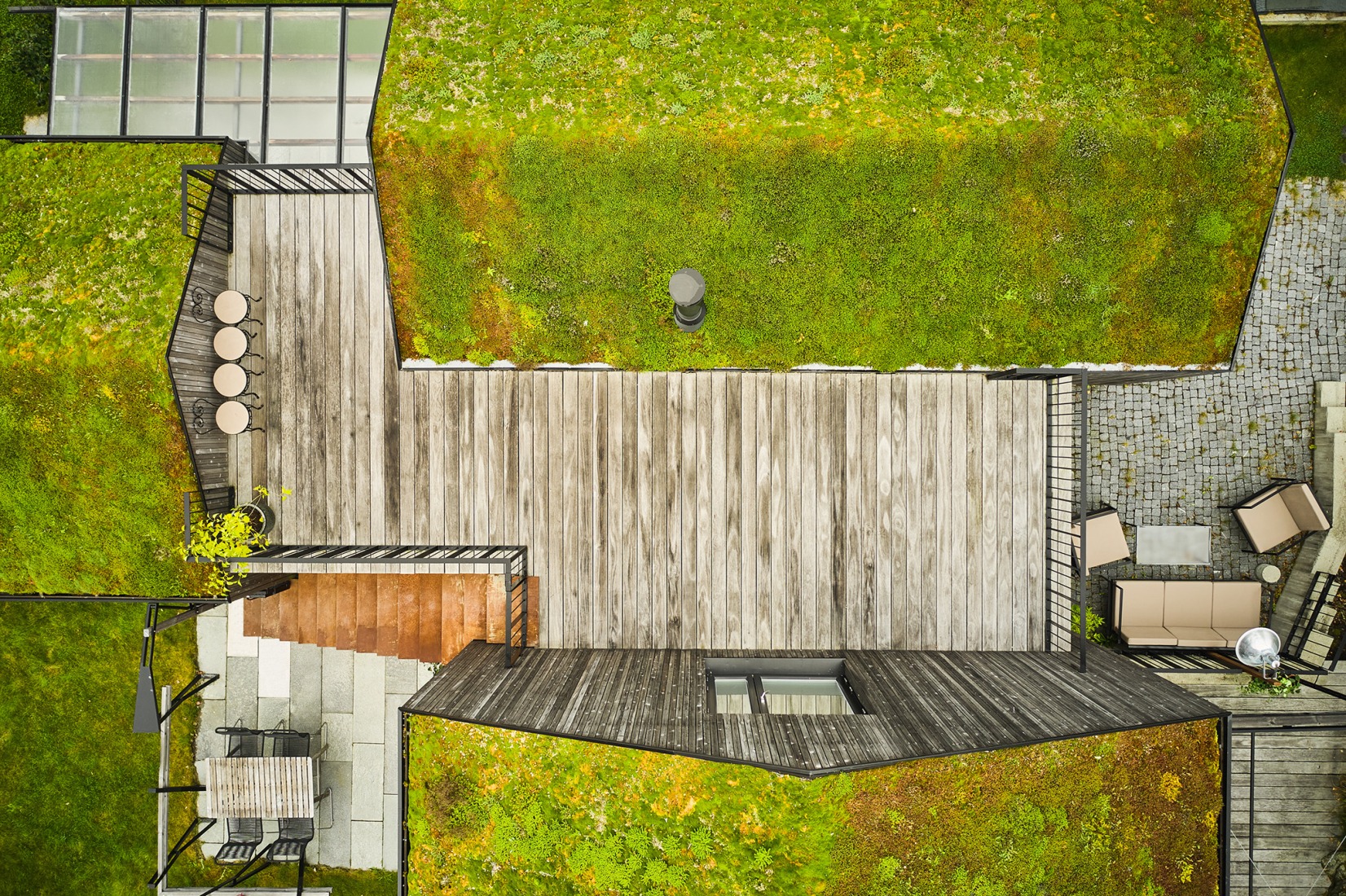 Kystadaasen House by Agraff Arkitektur. Photograph by Kristoffer Wittrup.
