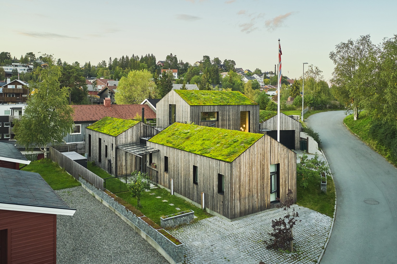 Kystadaasen House by Agraff Arkitektur. Photograph by Kristoffer Wittrup.
