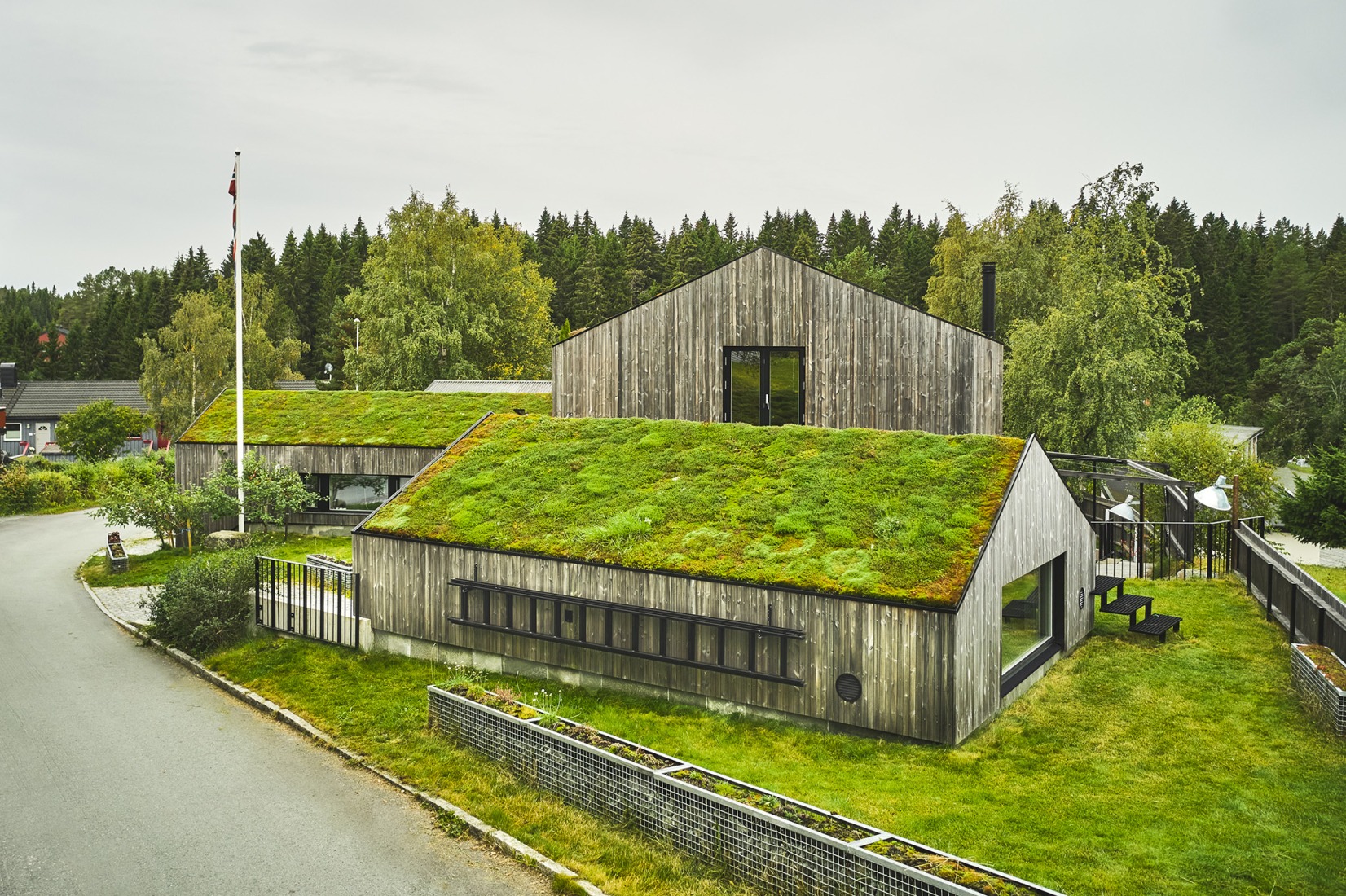 Kystadaasen House by Agraff Arkitektur. Photograph by Kristoffer Wittrup.