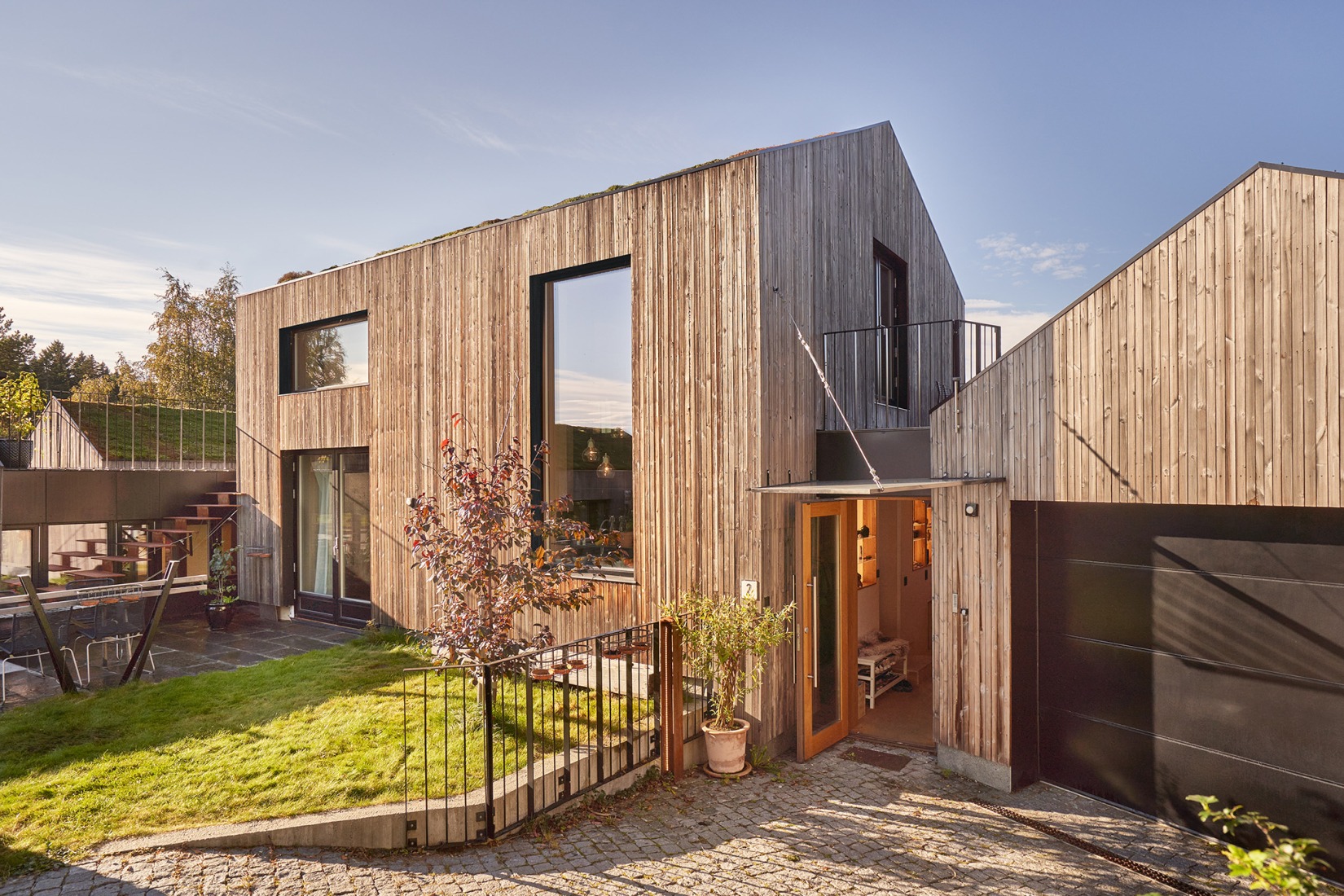 Kystadaasen House by Agraff Arkitektur. Photograph by Kristoffer Wittrup.
