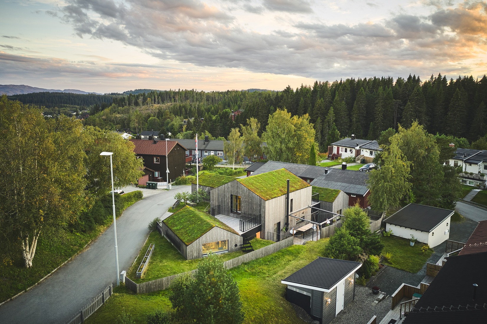 Kystadaasen House by Agraff Arkitektur. Photograph by Kristoffer Wittrup.
