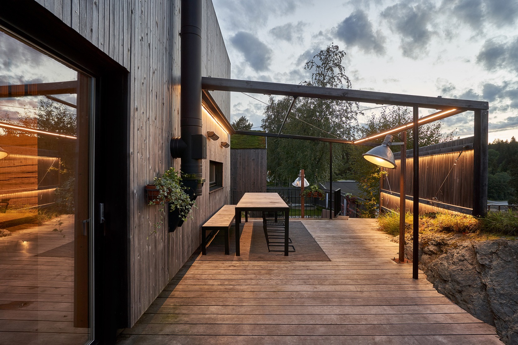 Kystadaasen House by Agraff Arkitektur. Photograph by Kristoffer Wittrup.