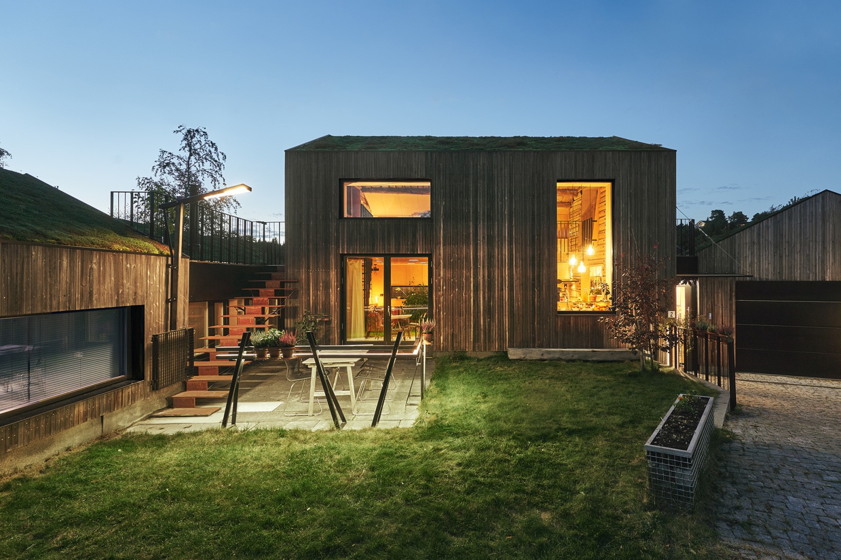 Kystadaasen House by Agraff Arkitektur. Photograph by Kristoffer Wittrup.