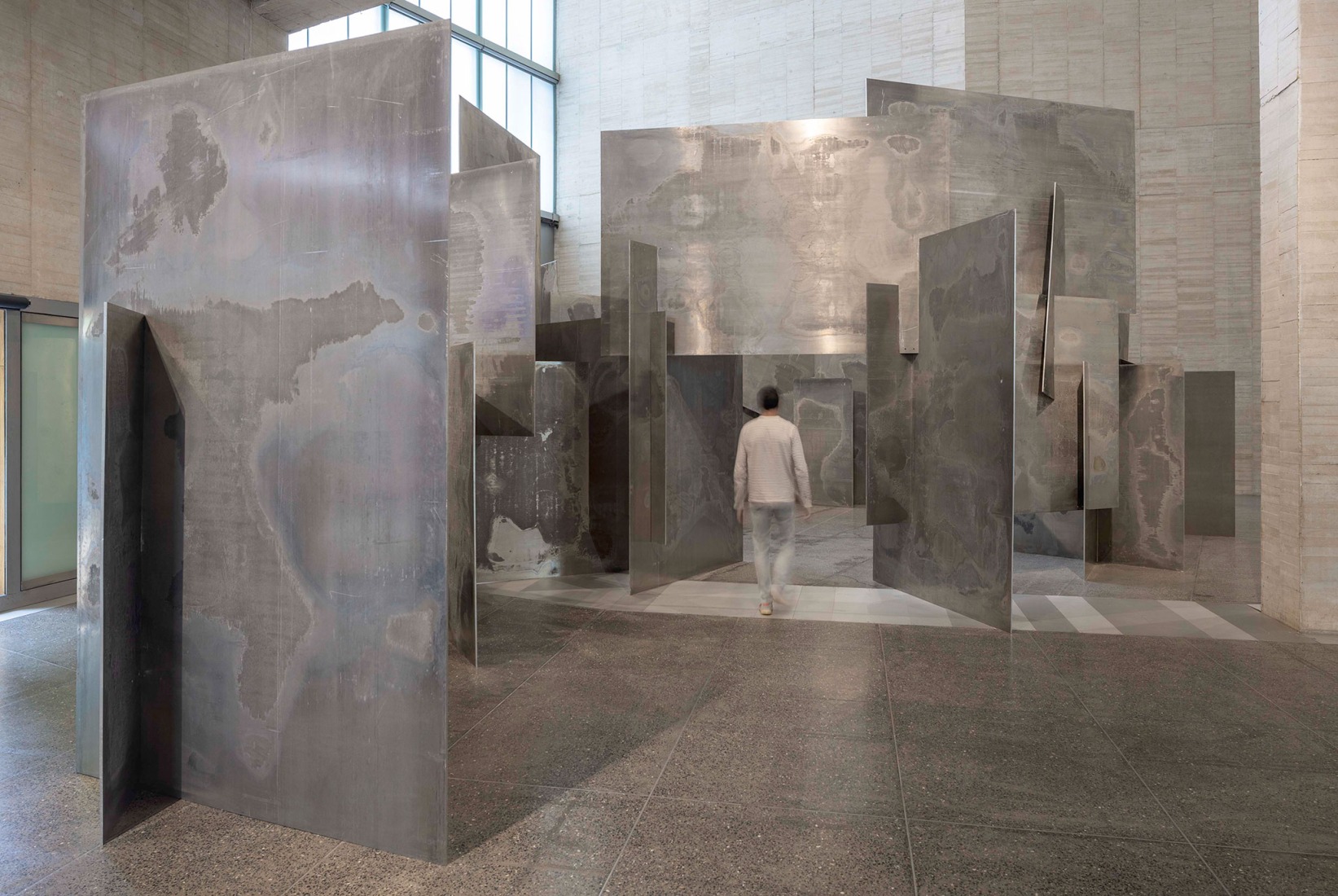 Ana Laura Aláez. "Pabellón de escultura," 2008. MUSAC Collection.