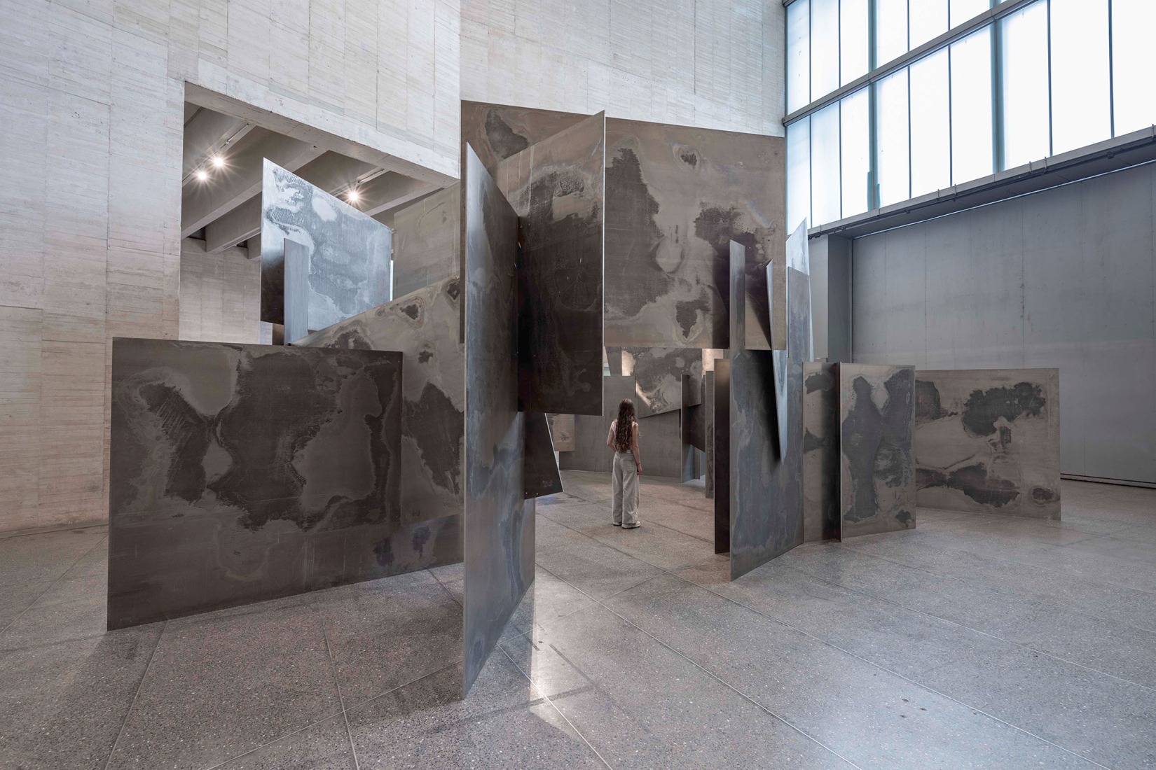 Ana Laura Aláez. "Pabellón de escultura," 2008. MUSAC Collection.