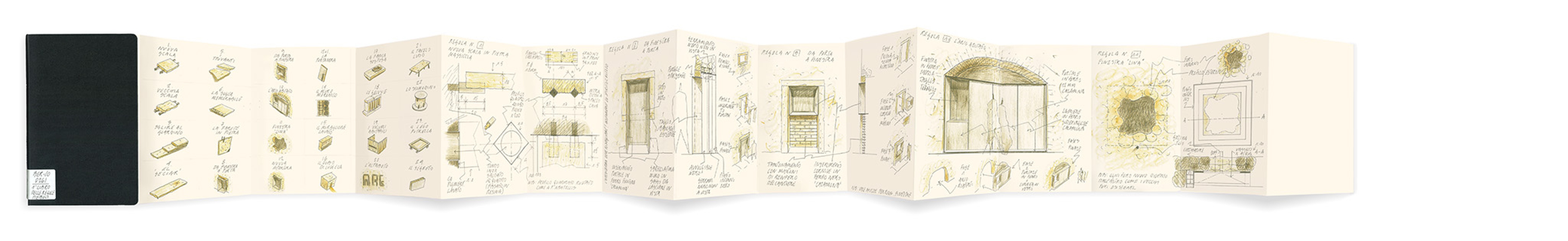 Cuaderno. Corte Renèe por Bricolo Falsarella.