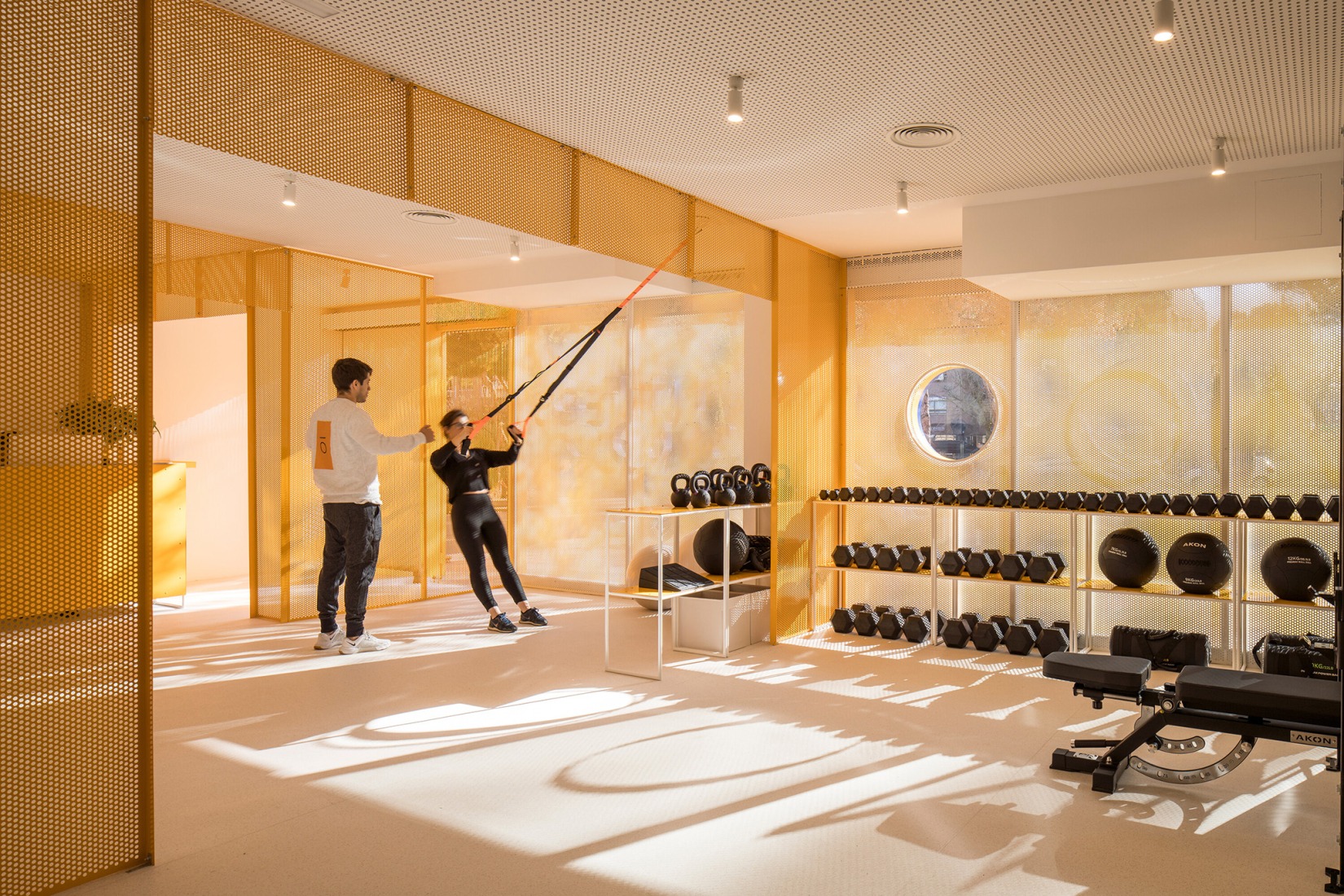 Moof Fitness Studio por Canobardin. Fotografía por Imagen Subliminal.