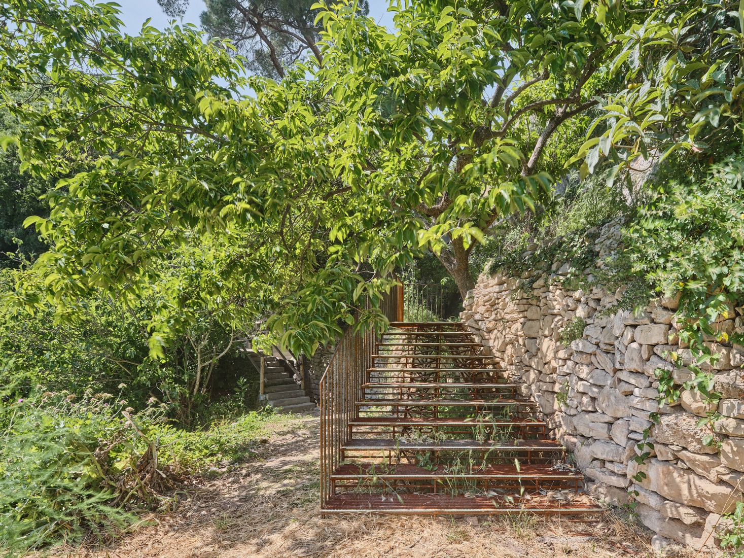 Landscape staircase in la Vall del Paradís by Comas-Pont arquitectes. Photograph by Adrià Goula.