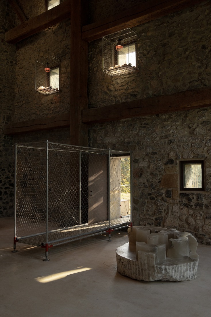 Instalación «LIMINA» por Garbizu Collar Architecture + KRI. Fotografía por Alex Abril