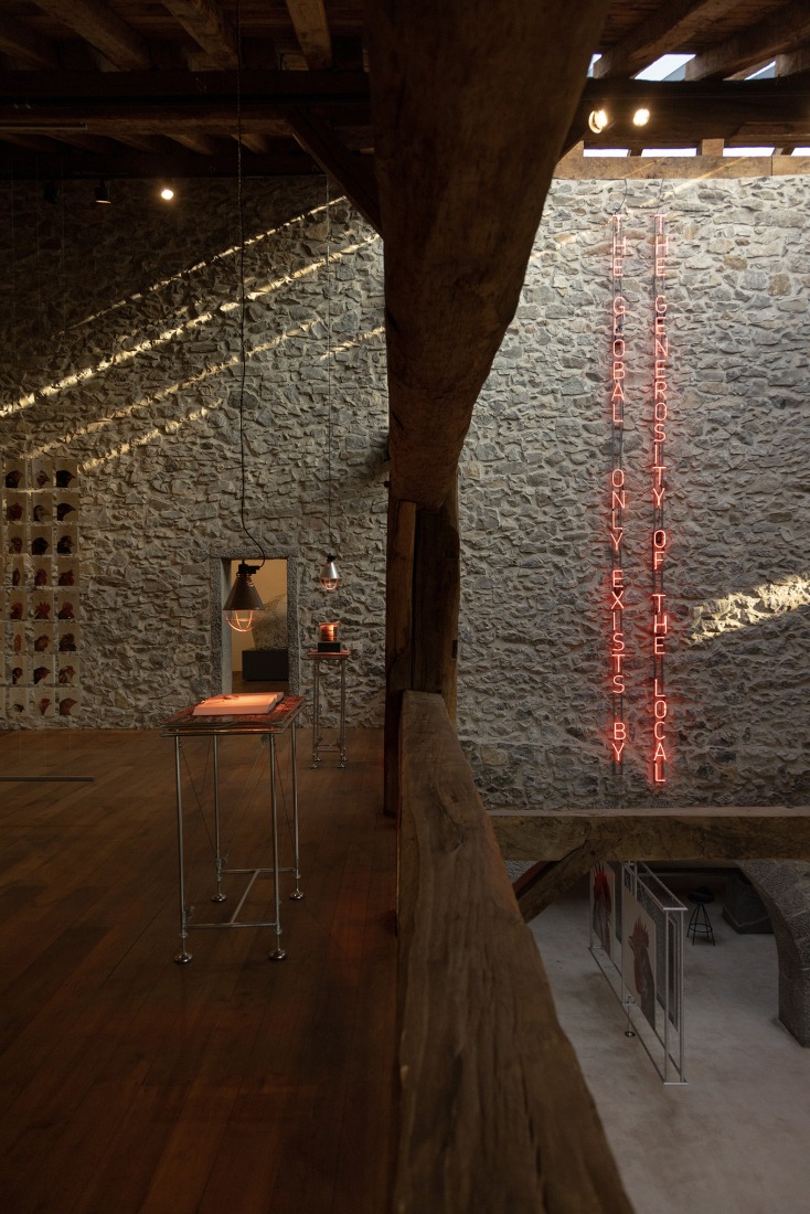Instalación «LIMINA» por Garbizu Collar Architecture + KRI. Fotografía por Alex Abril