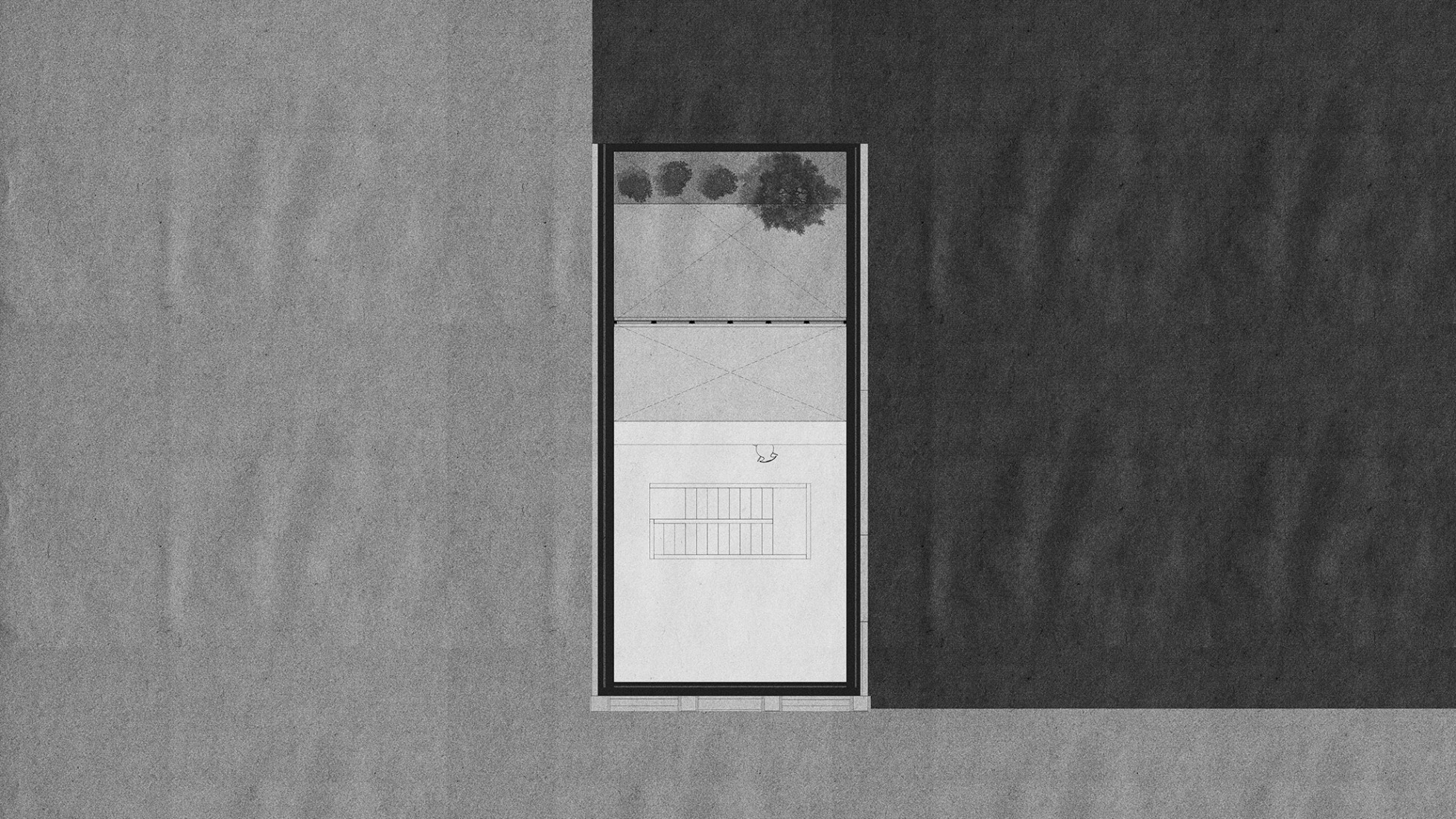 First floor plan. Casa Nido by Iterare arquitectos.