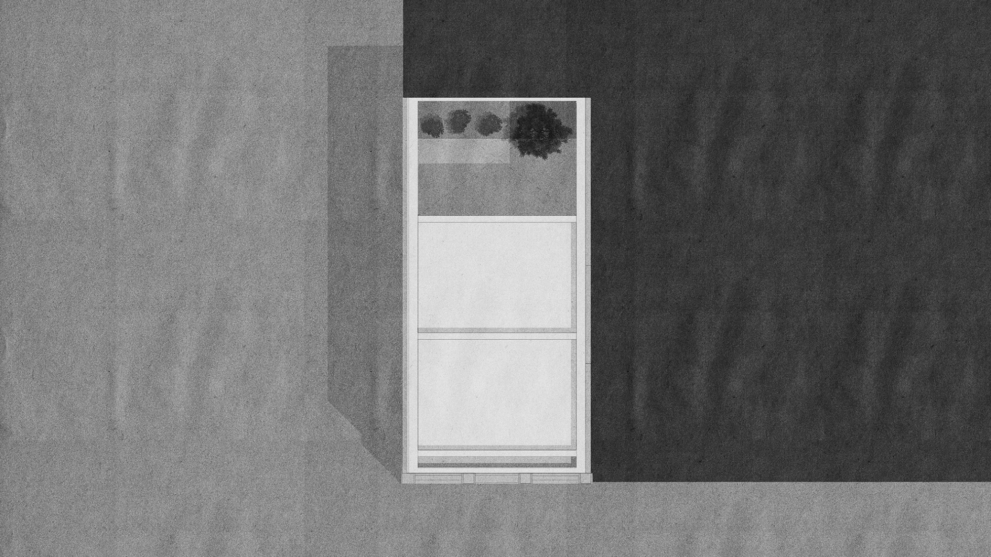 Roof floor plan. Casa Nido by Iterare arquitectos.