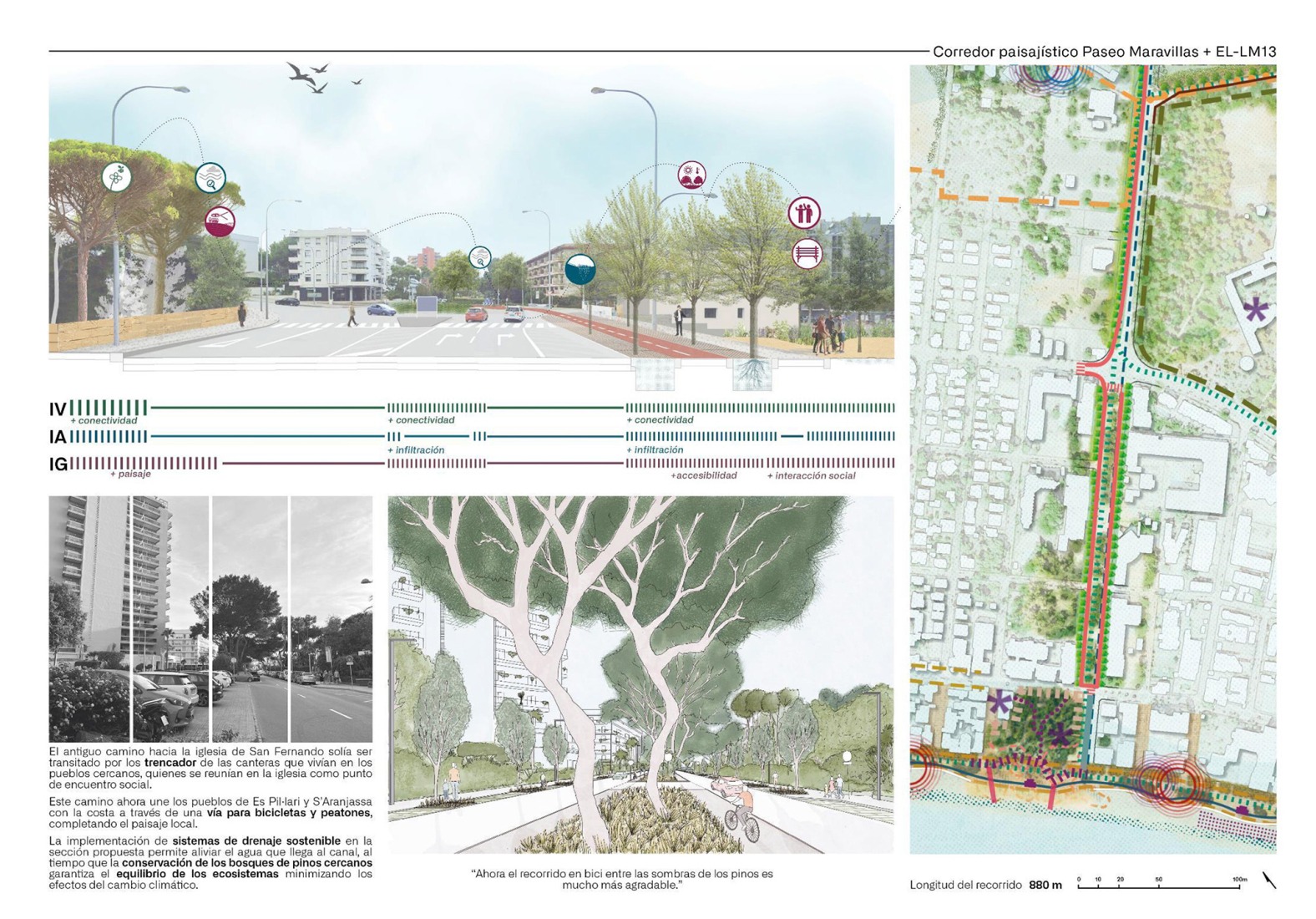 Detailed plan. Strategic Regeneration Plan for Playa de Palma by LANDLAB + Fiol Aquitectes.