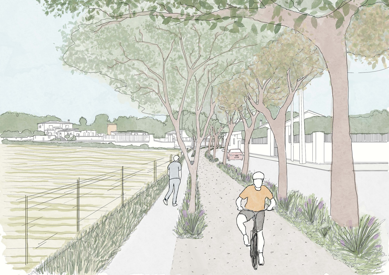 Drawings. Strategic Regeneration Plan for Playa de Palma by LANDLAB + Fiol Aquitectes.