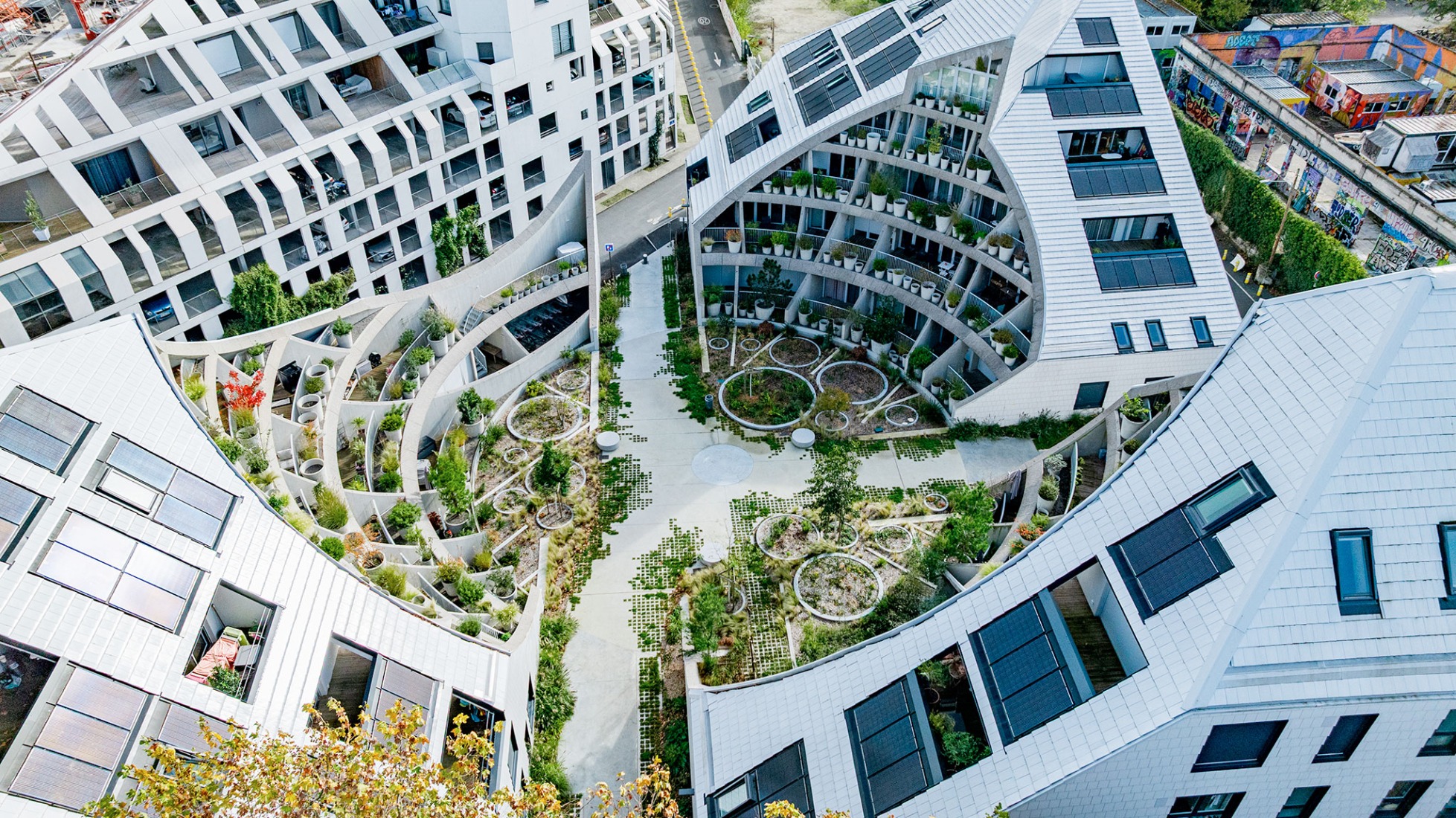 "Vallée Verte" by MVRDV. Photograph by Matthieu Lecouvey, courtesy by MVRDV Winy Maas, Jacob van Rijs, Nathalie de Vries.