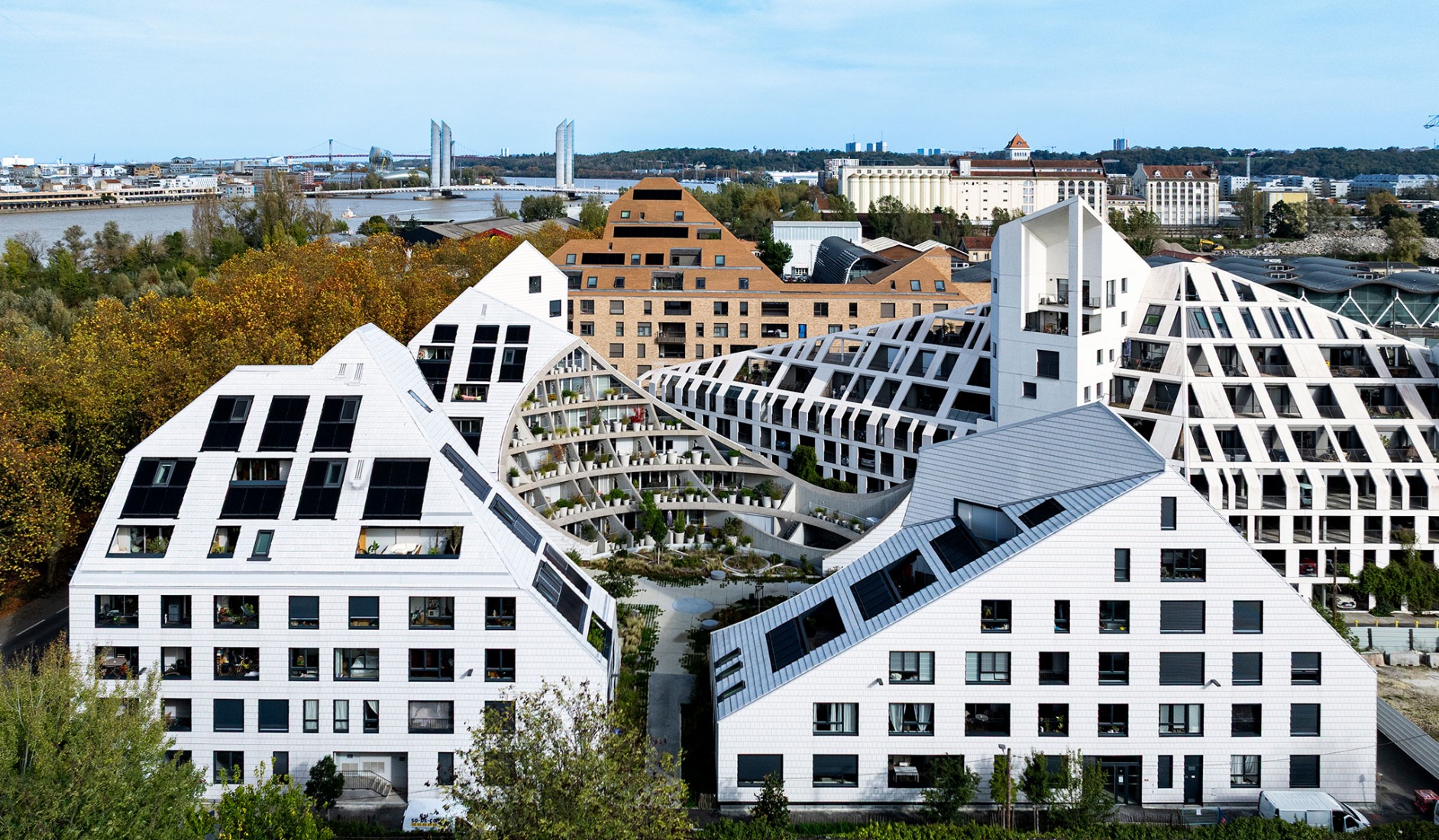 "Vallée Verte" by MVRDV. Photograph by Matthieu Lecouvey, courtesy by MVRDV Winy Maas, Jacob van Rijs, Nathalie de Vries.