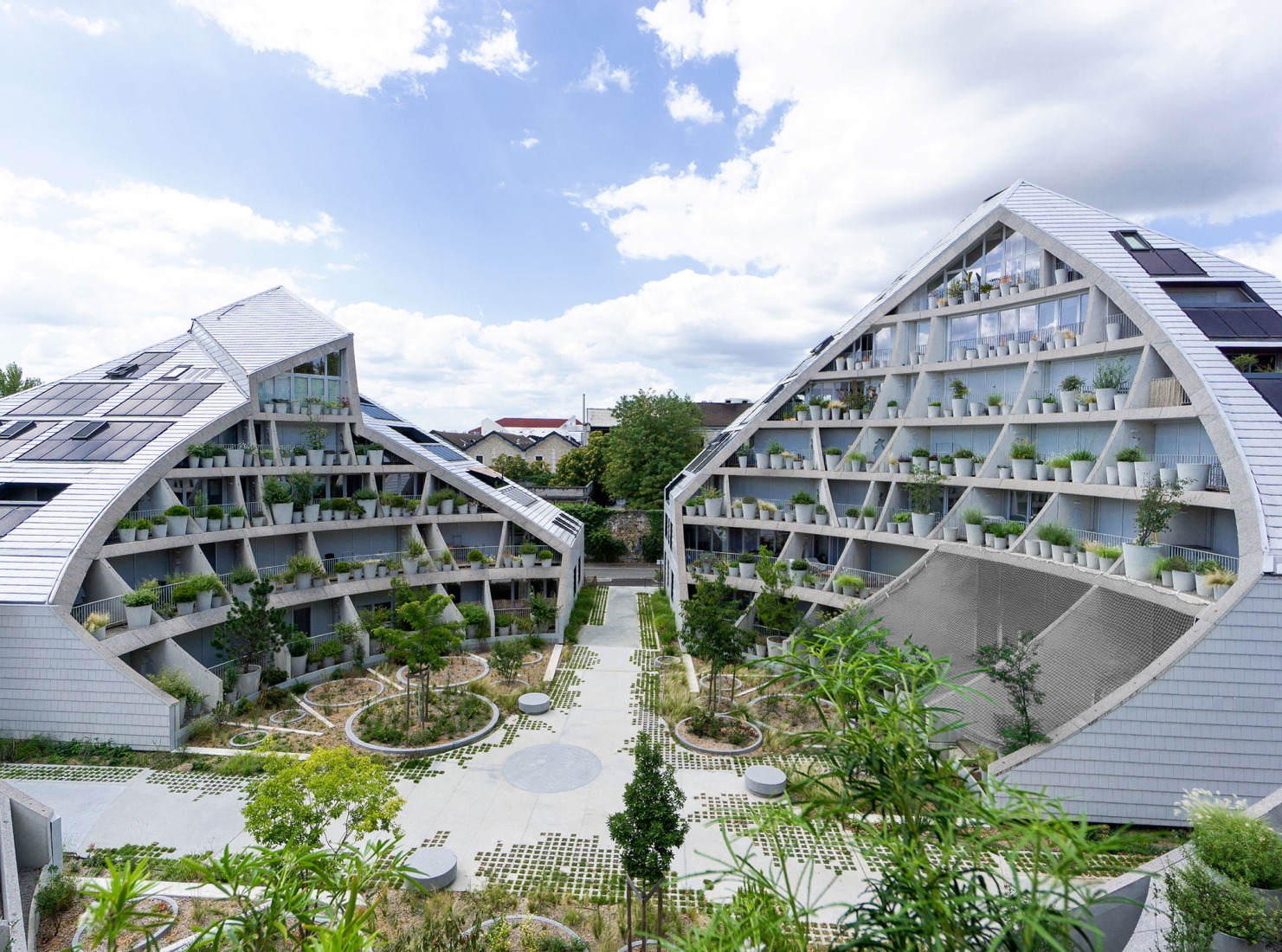 "Vallée Verte" by MVRDV. Photograph by Paul Lefevre, courtesy by MVRDV Winy Maas, Jacob van Rijs, Nathalie de Vries.