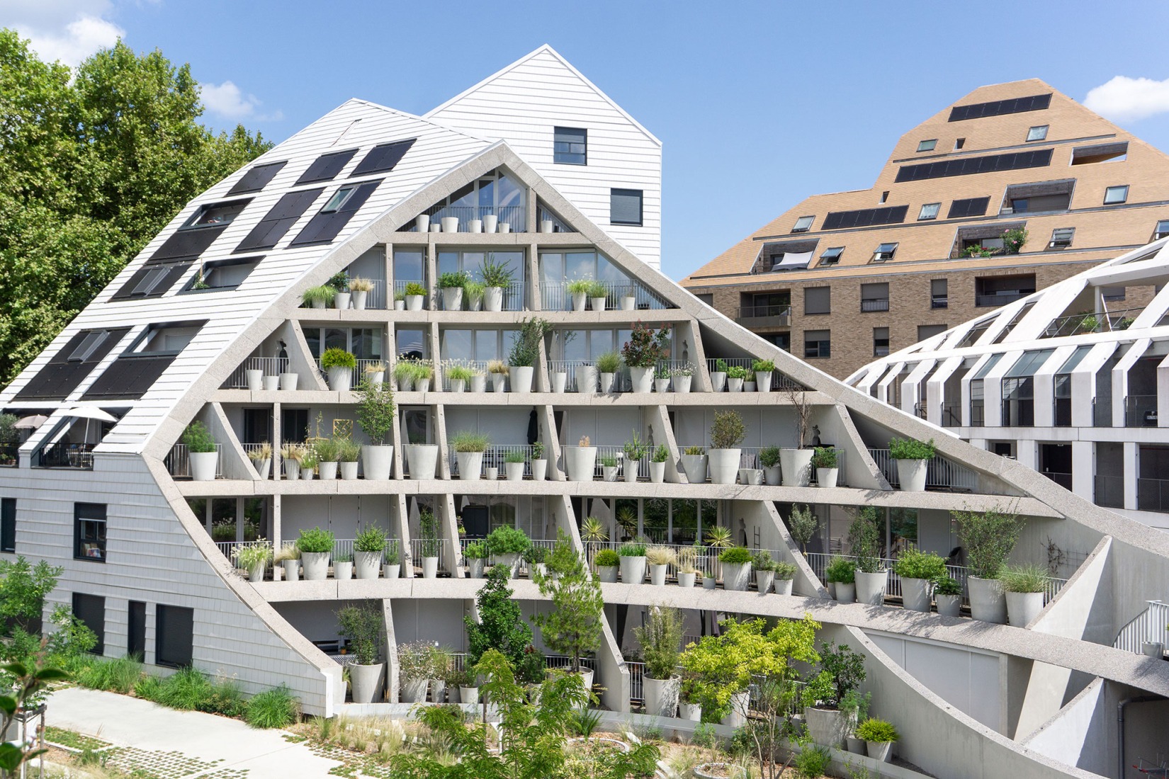 "Vallée Verte" by MVRDV. Photograph by Paul Lefevre, courtesy by MVRDV Winy Maas, Jacob van Rijs, Nathalie de Vries.