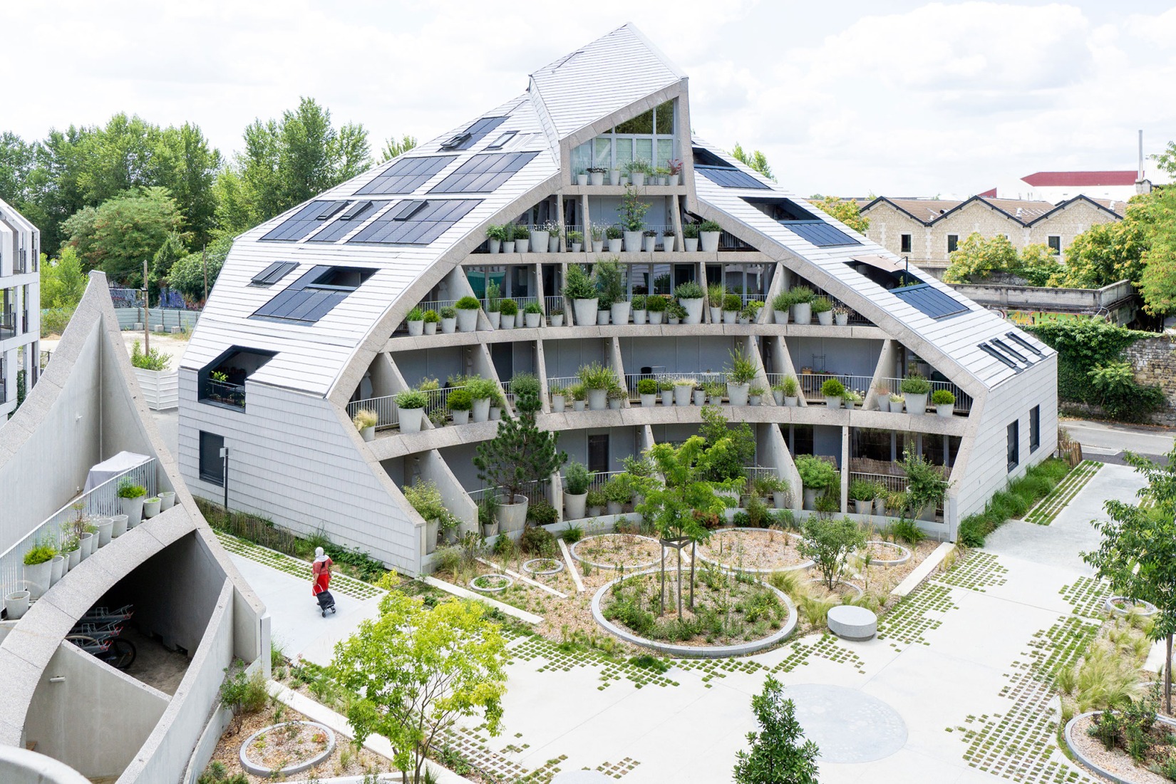 "Vallée Verte" by MVRDV. Photograph by Paul Lefevre, courtesy by MVRDV Winy Maas, Jacob van Rijs, Nathalie de Vries.