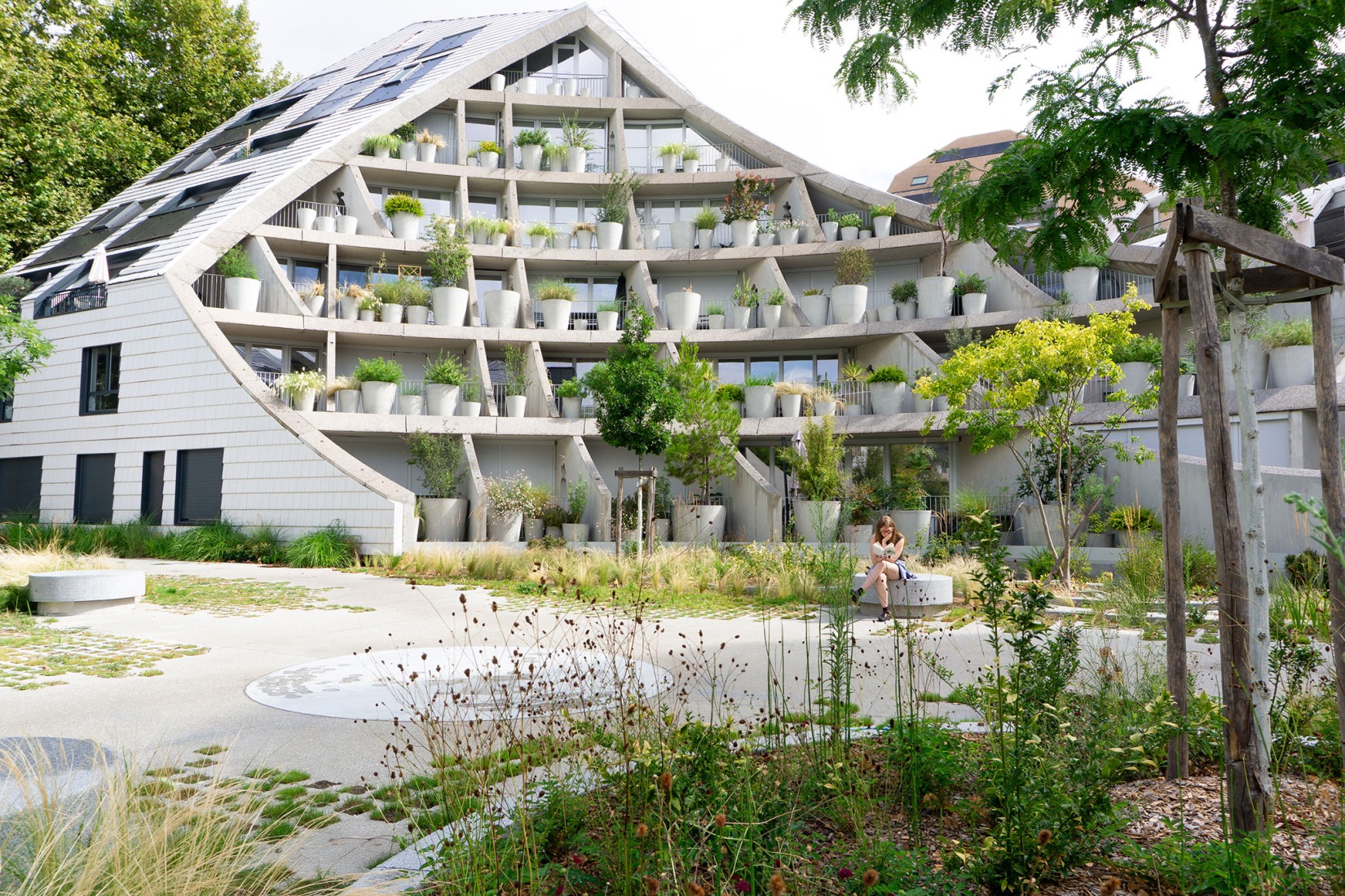 "Vallée Verte" by MVRDV. Photograph by Paul Lefevre, courtesy by MVRDV Winy Maas, Jacob van Rijs, Nathalie de Vries.