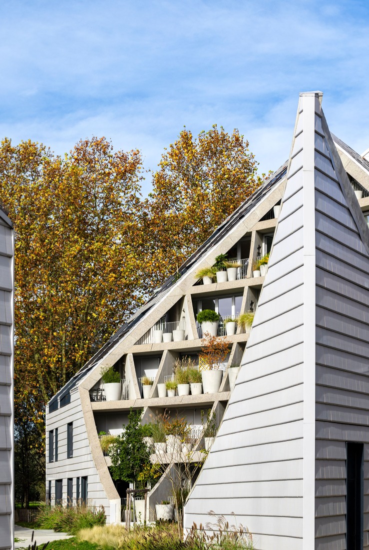 "Vallée Verte" by MVRDV. Photograph by Paul Lefevre, courtesy by MVRDV Winy Maas, Jacob van Rijs, Nathalie de Vries.