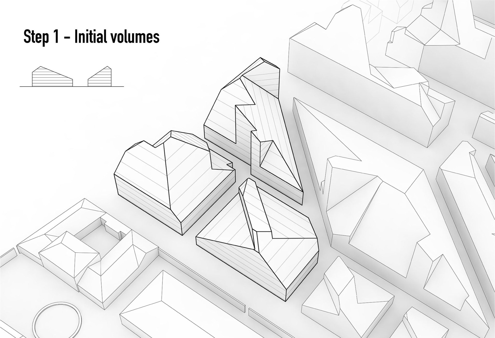 Step-story. "Vallée Verte" by MVRDV. Image courtesy by MVRDV Winy Maas, Jacob van Rijs, Nathalie de Vries.