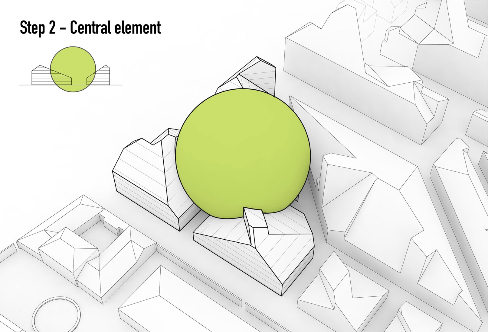 Step-story. "Vallée Verte" by MVRDV. Image courtesy by MVRDV Winy Maas, Jacob van Rijs, Nathalie de Vries.